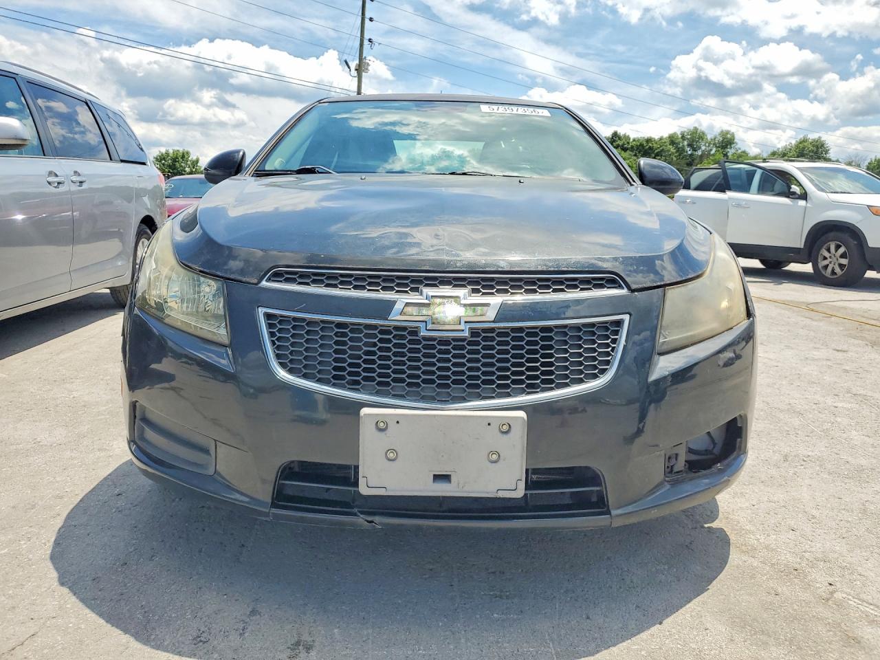 2013 Chevrolet Cruze Lt Black vin: 1G1PC5SB9D7211480