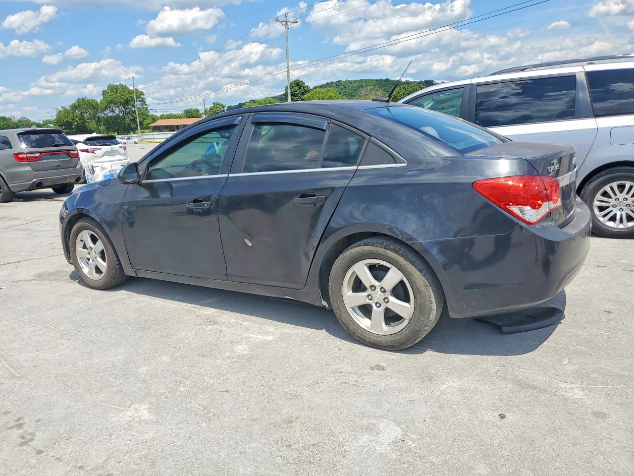 2013 Chevrolet Cruze Lt Black vin: 1G1PC5SB9D7211480