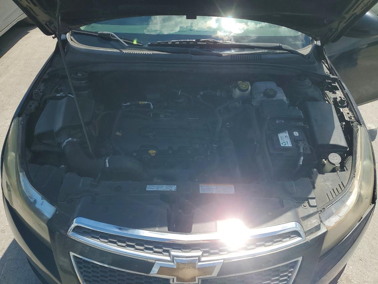 2013 Chevrolet Cruze Lt Black vin: 1G1PC5SB9D7211480