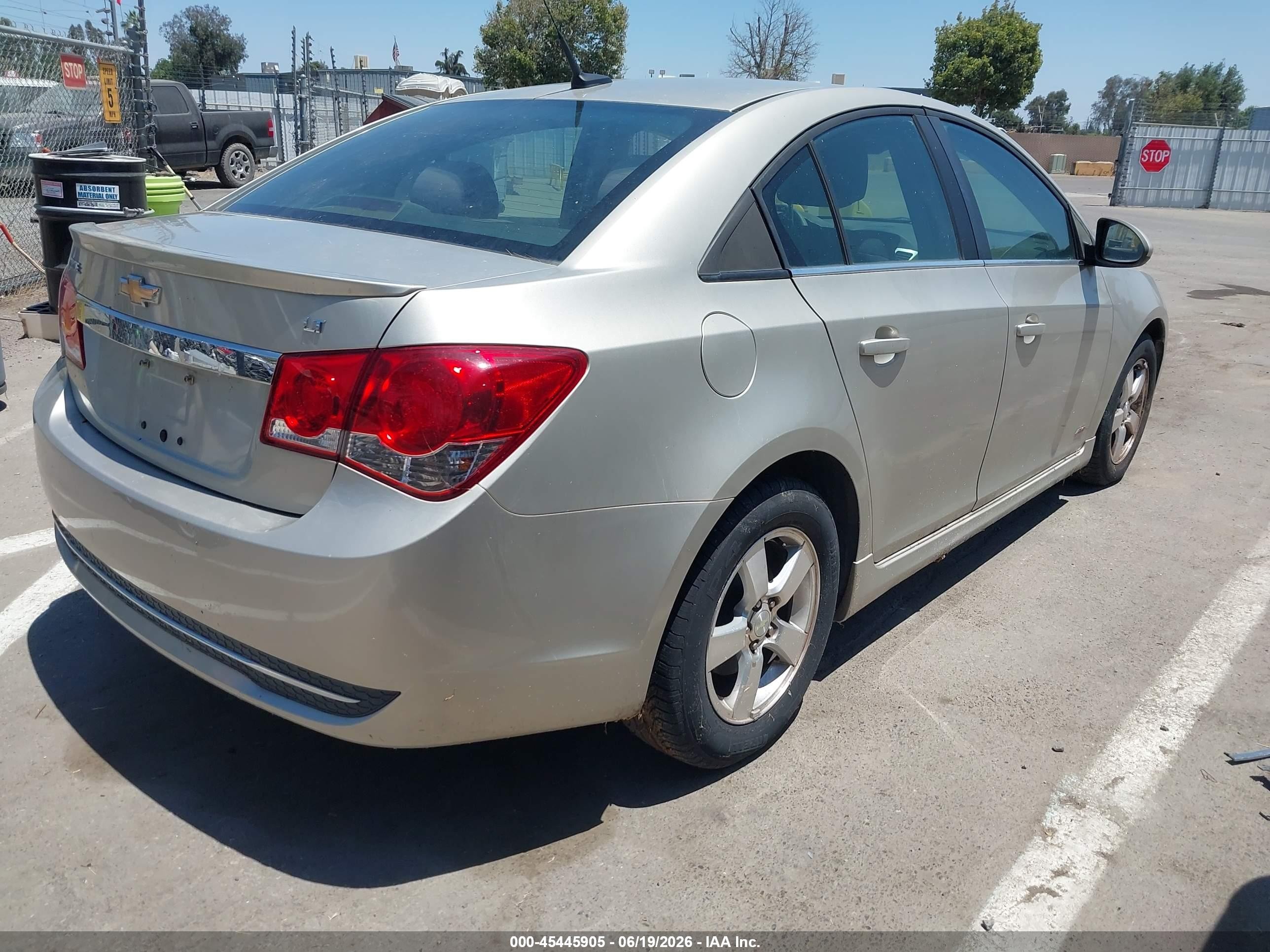 2013 Chevrolet Cruze 1lt Auto Gold vin: 1G1PC5SB9D7225251