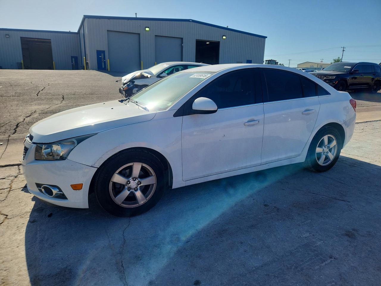2013 Chevrolet Cruze Lt White vin: 1G1PC5SB9D7299172