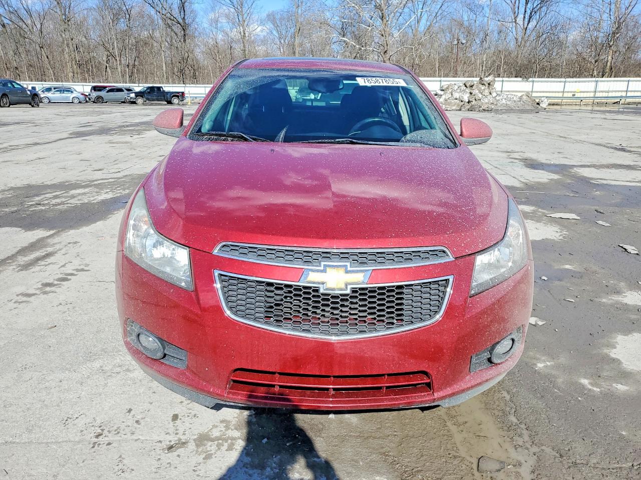 2013 Chevrolet Cruze Lt Red vin: 1G1PC5SB9D7315287