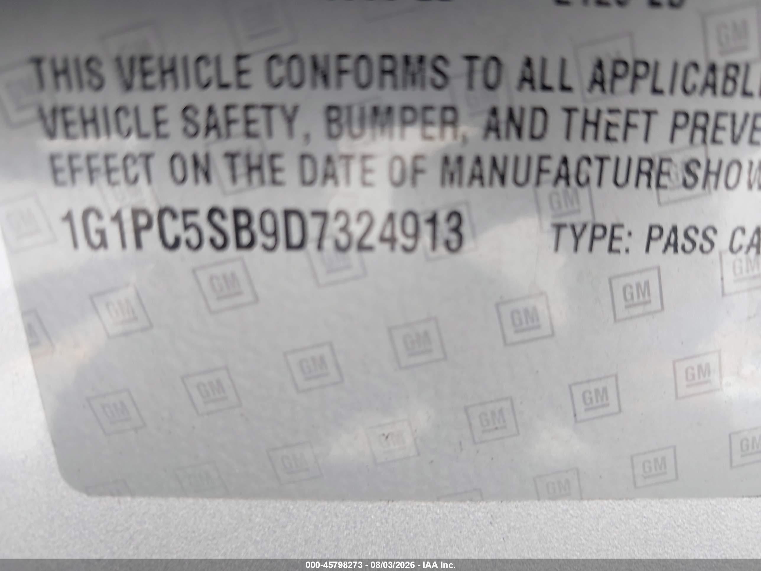 2013 Chevrolet Cruze 1lt Auto Silver vin: 1G1PC5SB9D7324913