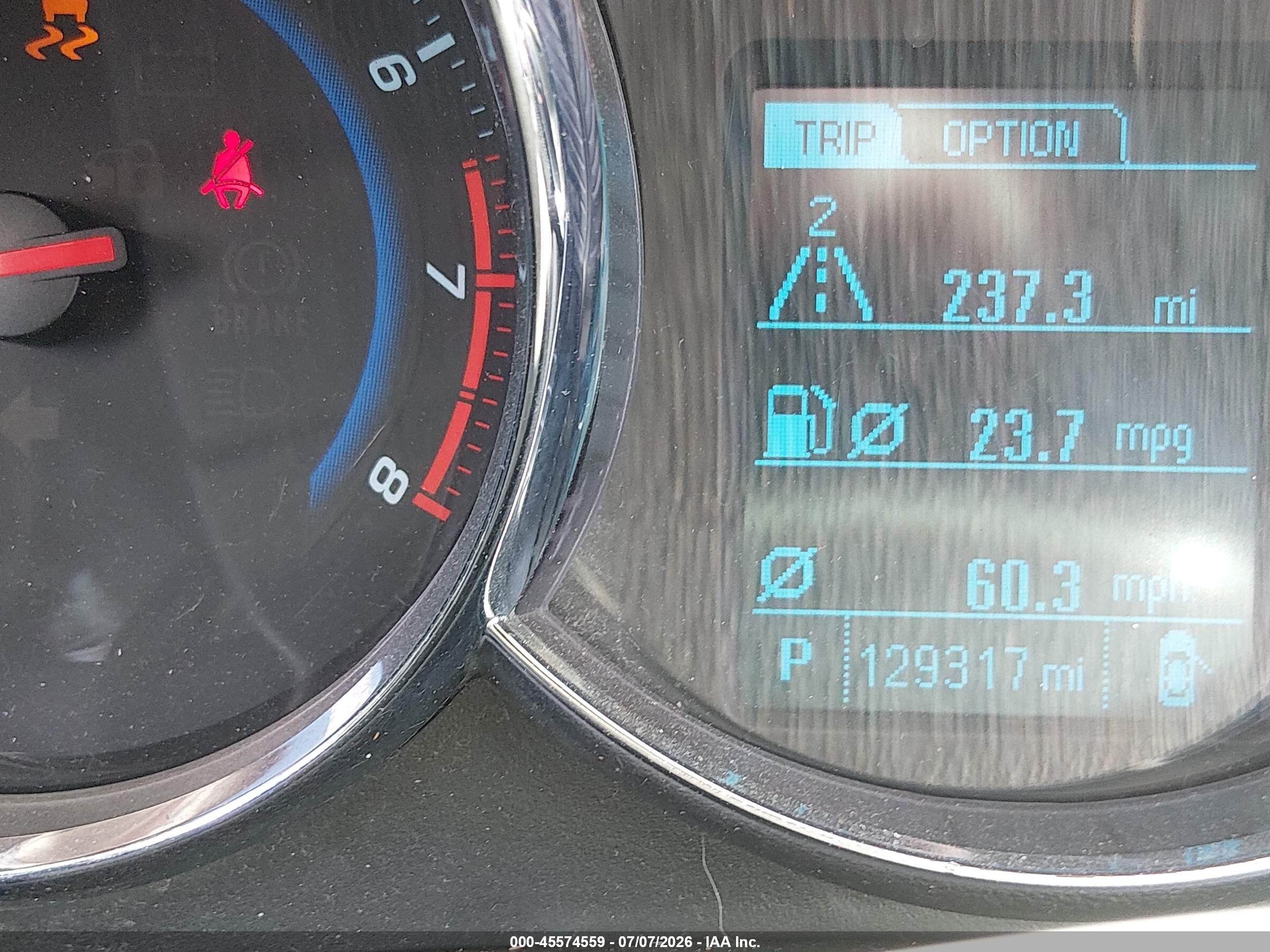 2014 Chevrolet Cruze 1lt Auto Красный vin: 1G1PC5SB9E7137351