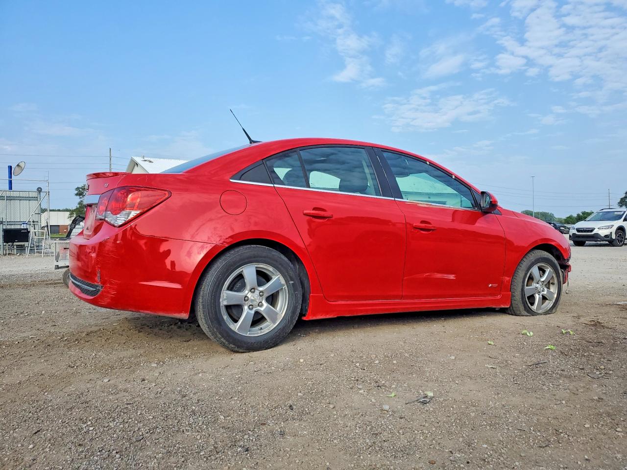 2014 Chevrolet Cruze Lt Red vin: 1G1PC5SB9E7144025