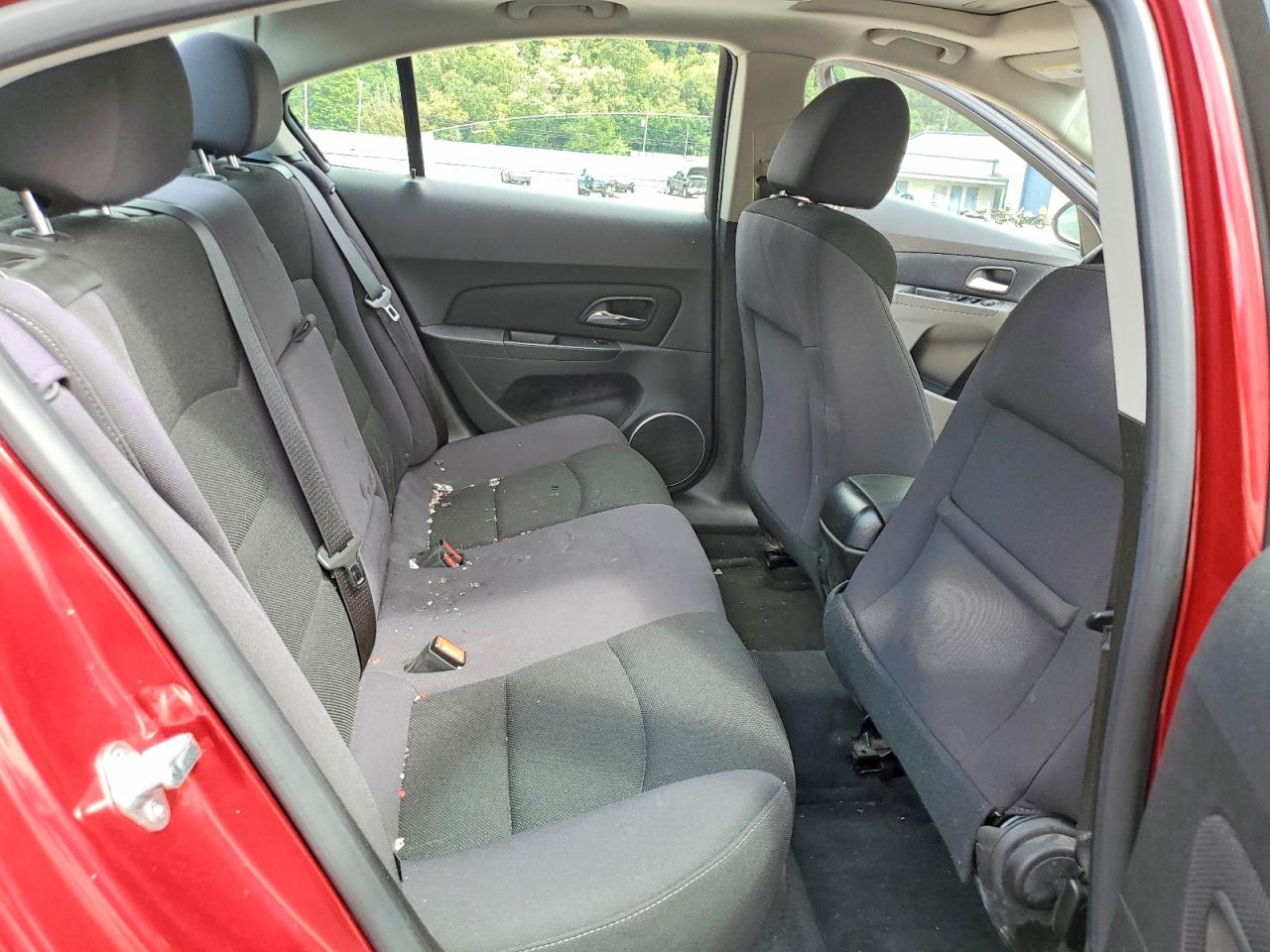 2014 Chevrolet Cruze Lt Red vin: 1G1PC5SB9E7150519