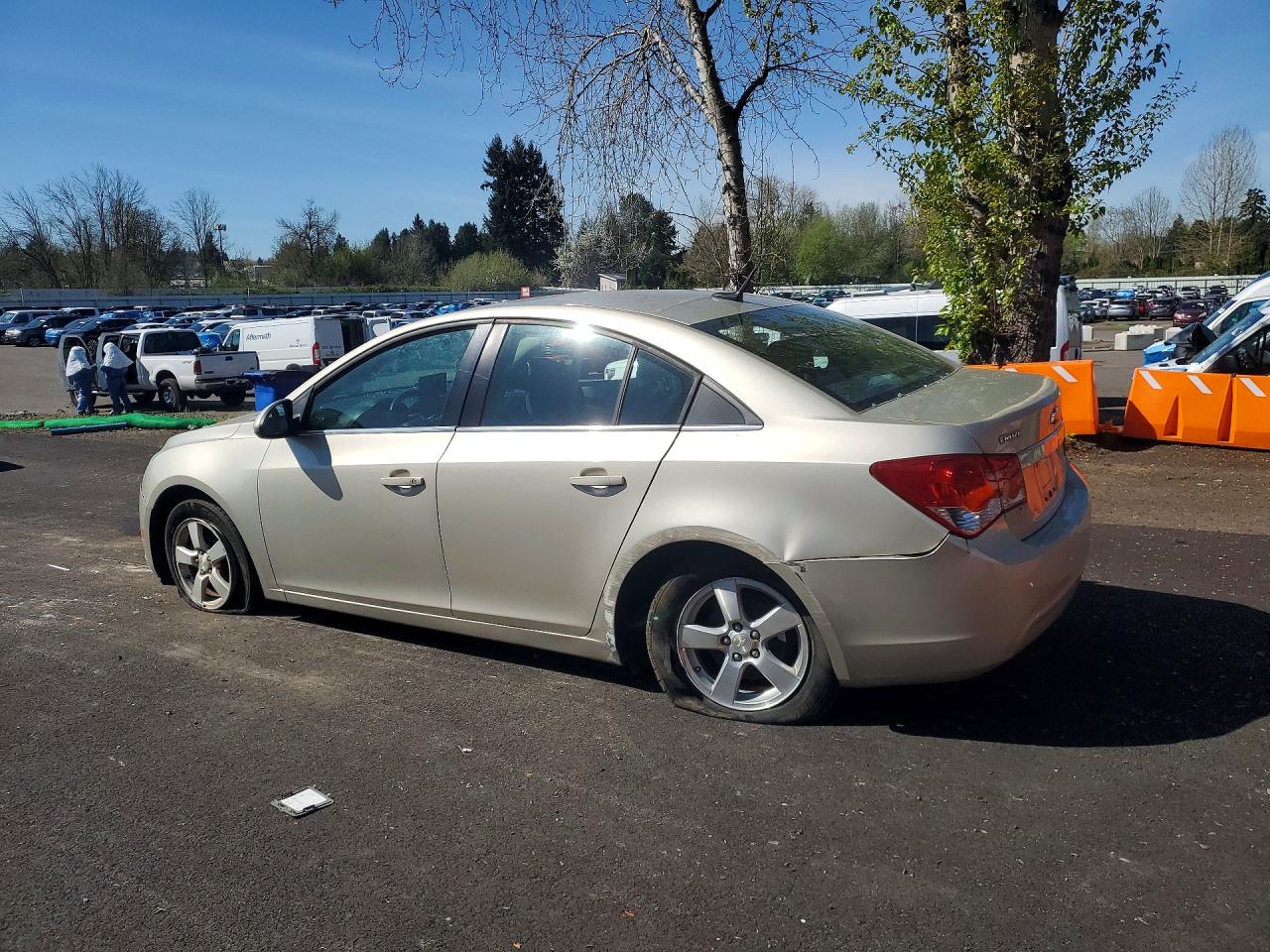 2014 Chevrolet Cruze Lt Бежевый vin: 1G1PC5SB9E7184976