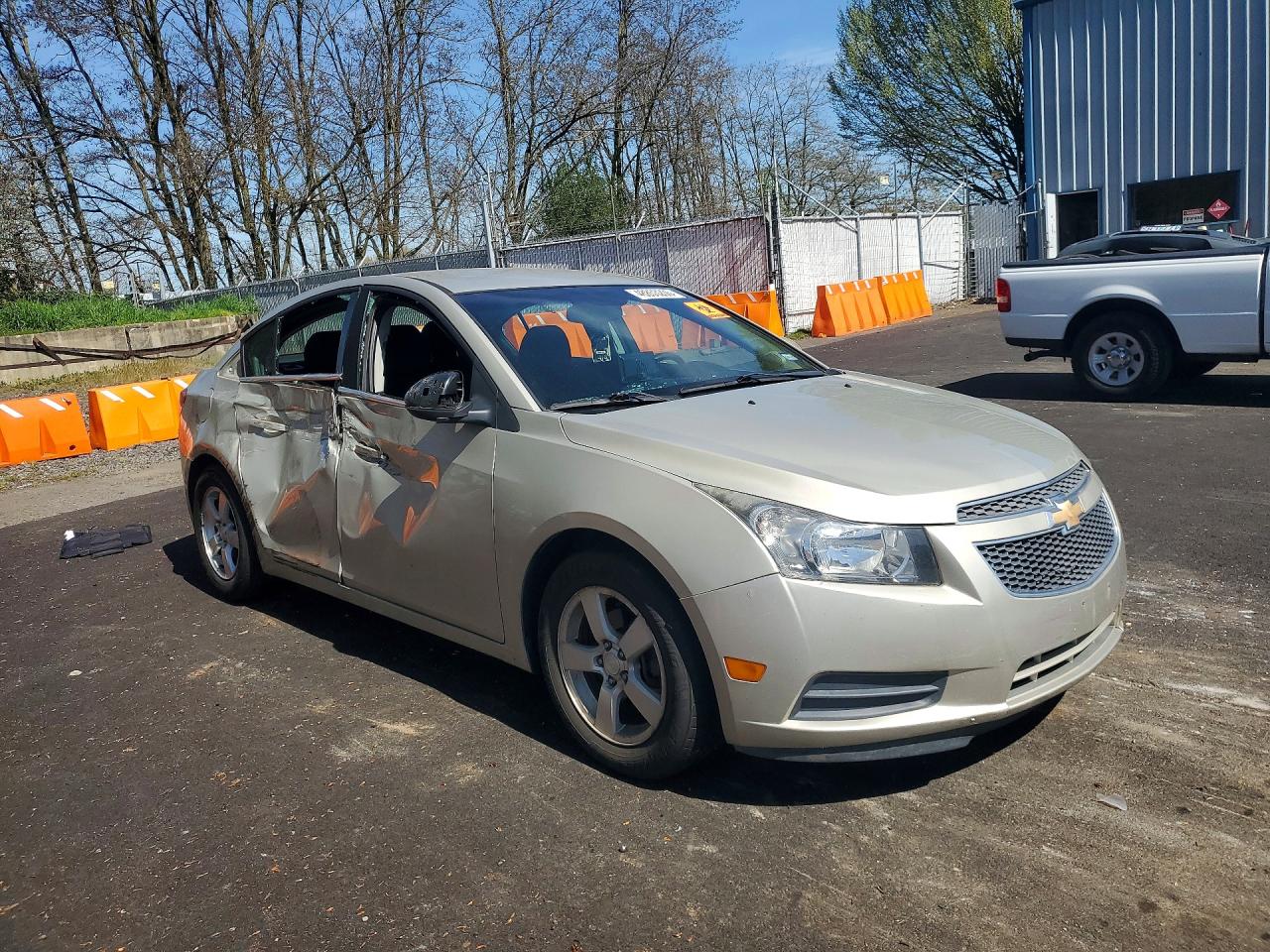 2014 Chevrolet Cruze Lt Бежевый vin: 1G1PC5SB9E7184976