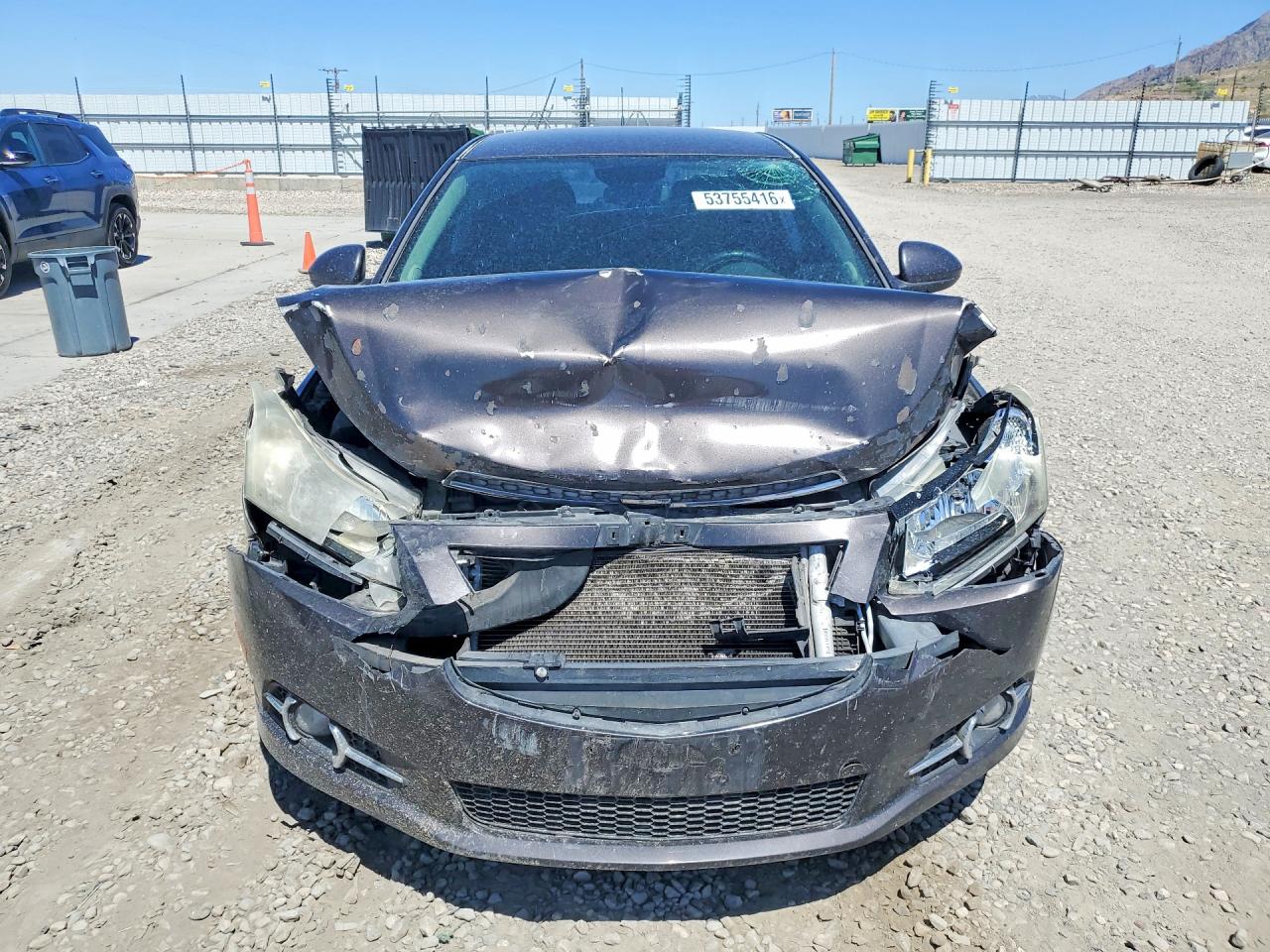 2014 Chevrolet Cruze Lt Gray vin: 1G1PC5SB9E7205793