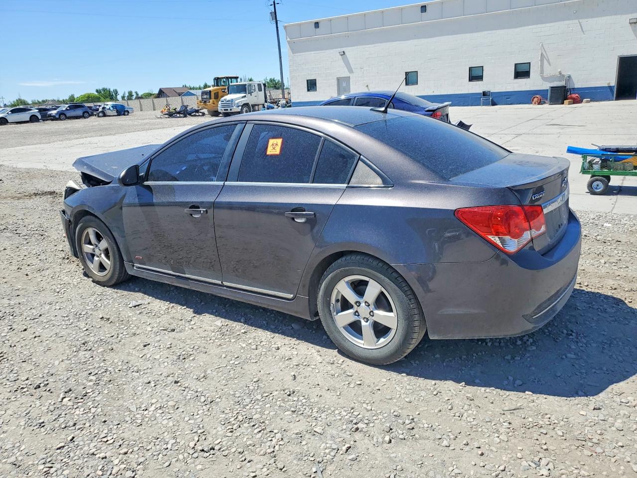 2014 Chevrolet Cruze Lt Gray vin: 1G1PC5SB9E7205793