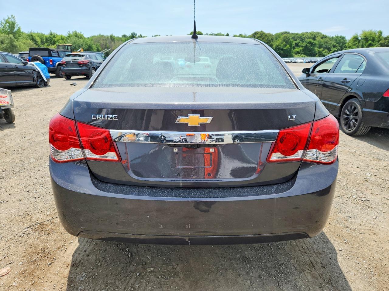 2014 Chevrolet Cruze Lt Gray vin: 1G1PC5SB9E7208080