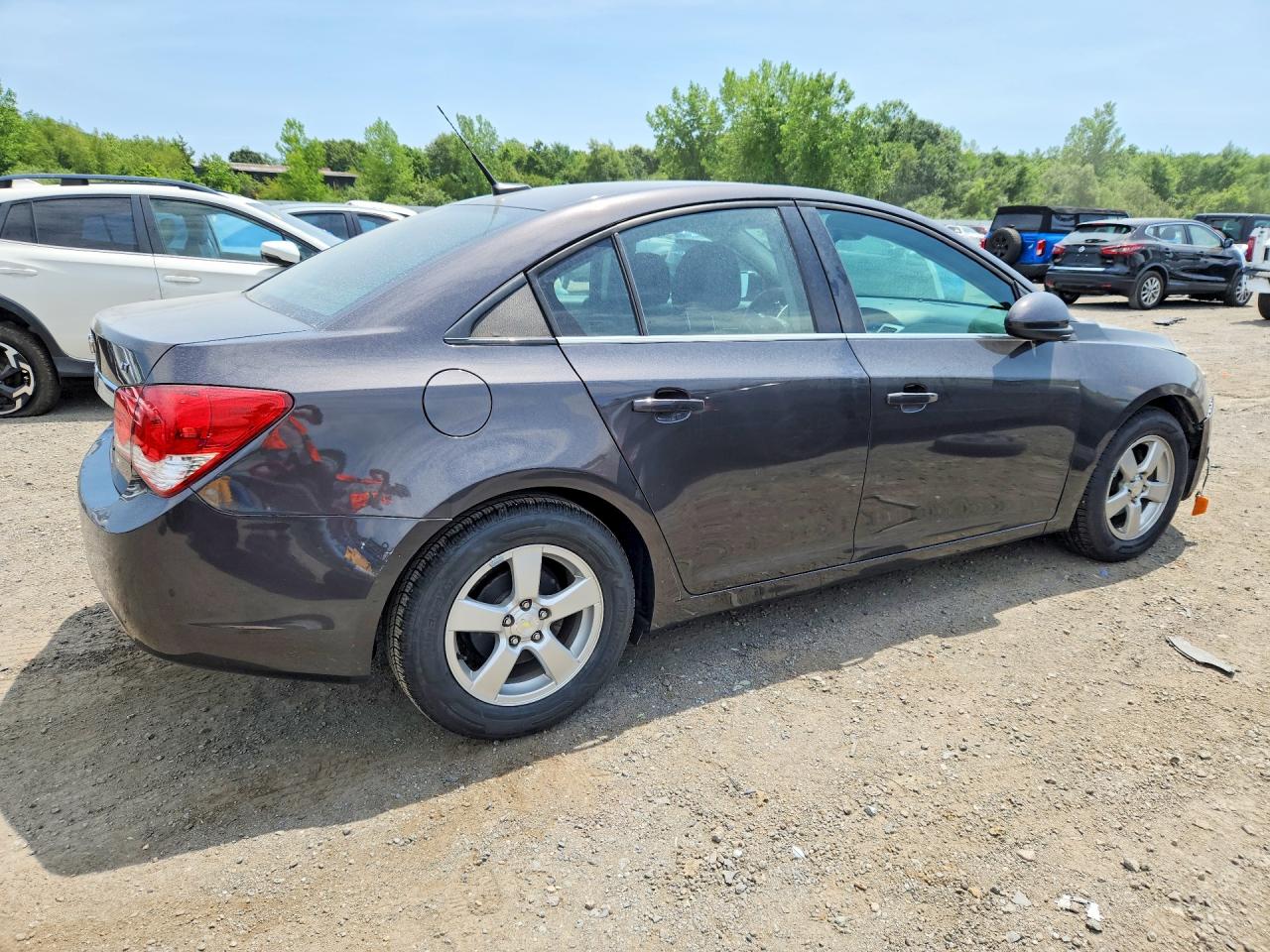 2014 Chevrolet Cruze Lt Gray vin: 1G1PC5SB9E7208080