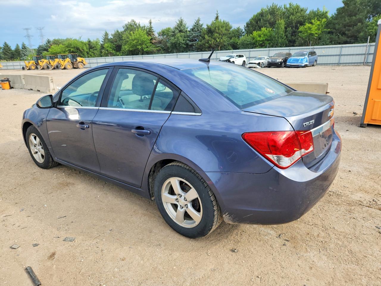 2014 Chevrolet Cruze Lt Blue vin: 1G1PC5SB9E7208659