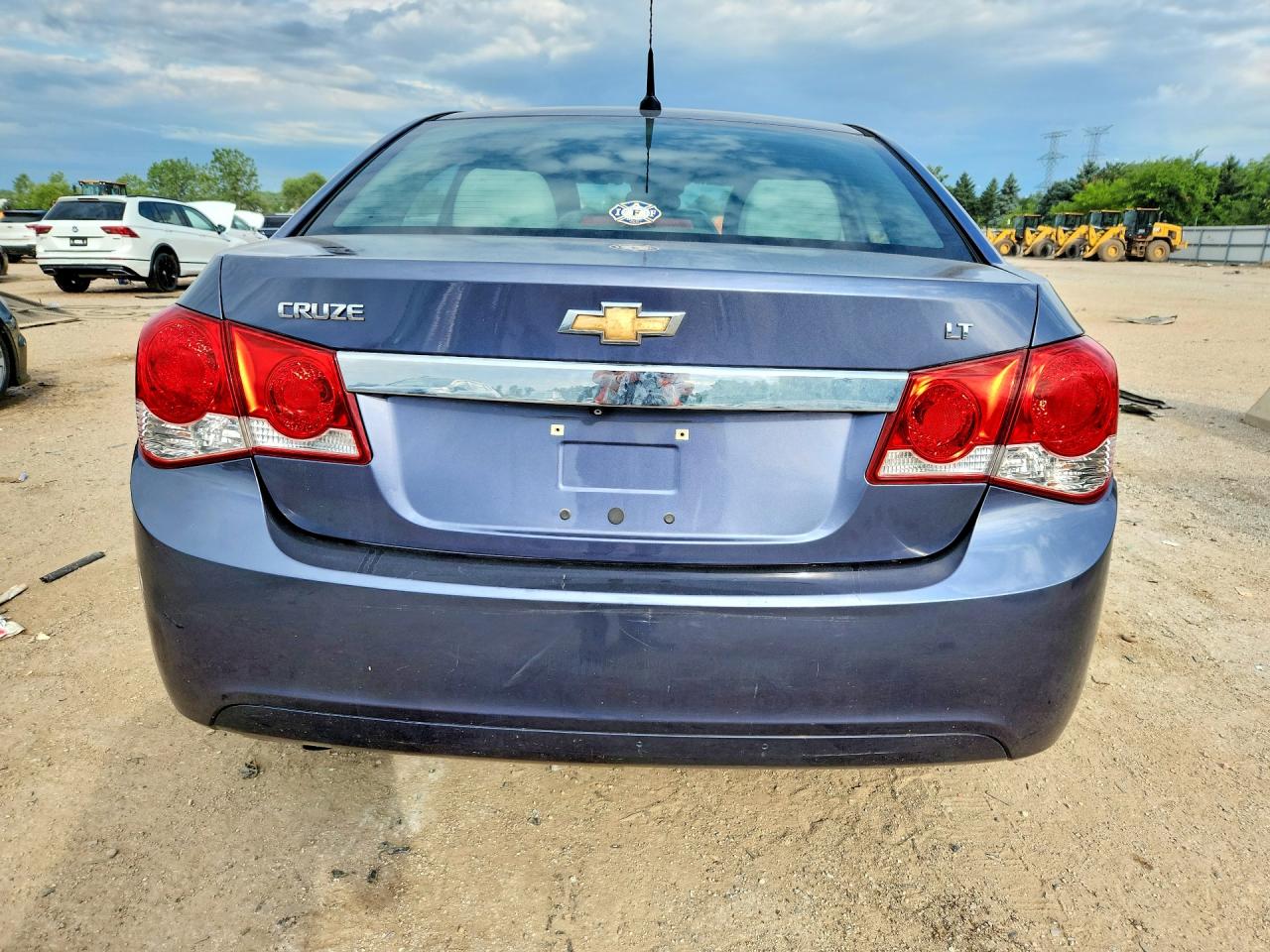 2014 Chevrolet Cruze Lt Blue vin: 1G1PC5SB9E7208659