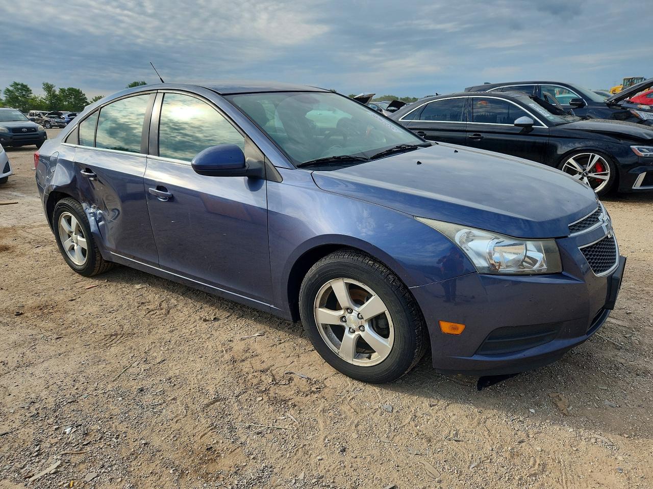 2014 Chevrolet Cruze Lt Blue vin: 1G1PC5SB9E7208659