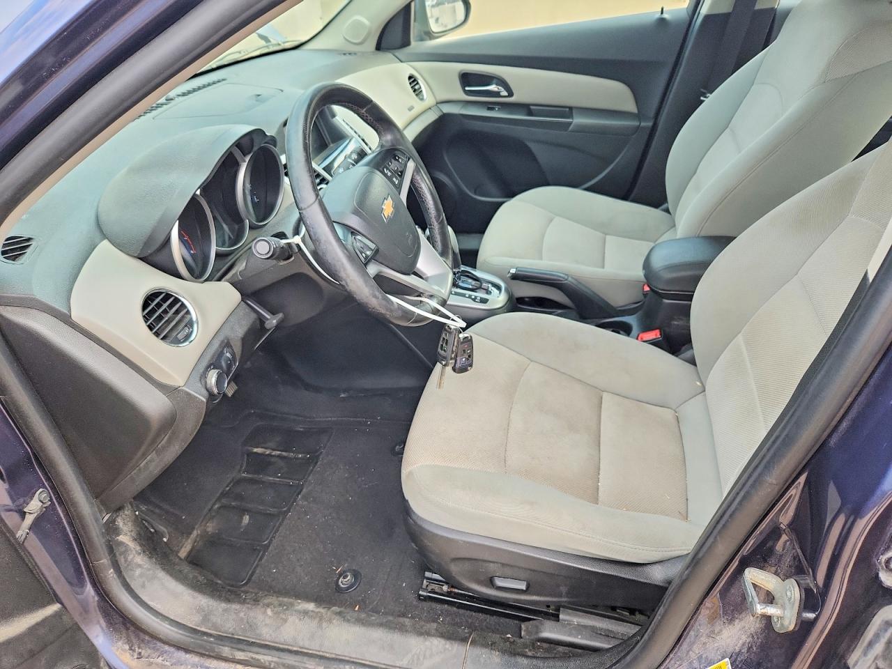 2014 Chevrolet Cruze Lt Blue vin: 1G1PC5SB9E7208659