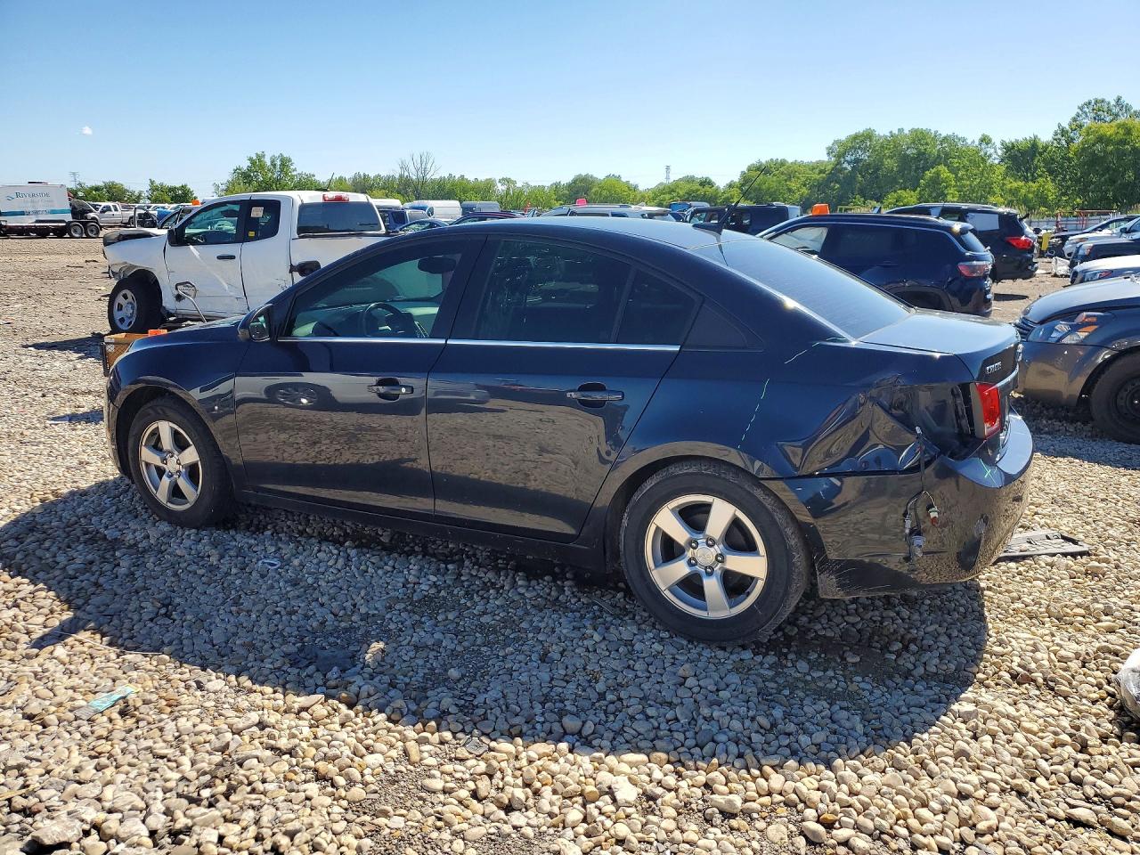 2014 Chevrolet Cruze Lt Blue vin: 1G1PC5SB9E7231634