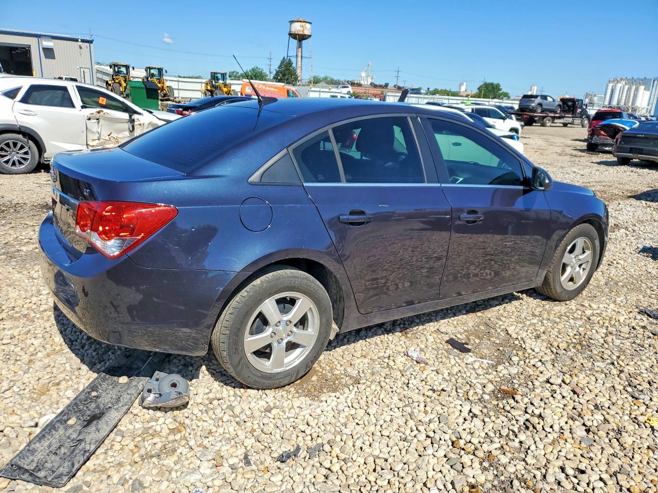 2014 Chevrolet Cruze Lt Blue vin: 1G1PC5SB9E7231634