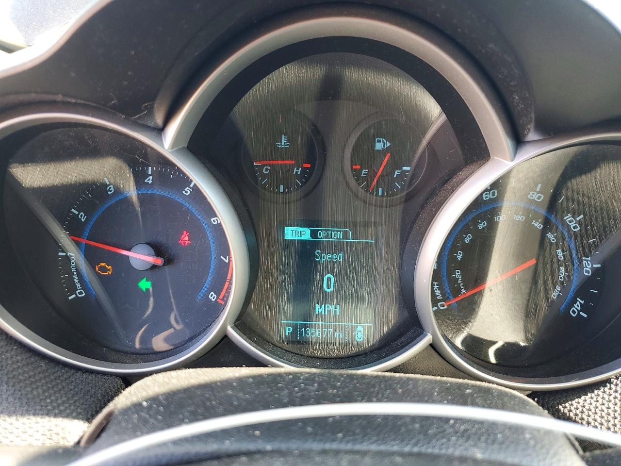 2014 Chevrolet Cruze Lt Blue vin: 1G1PC5SB9E7231634