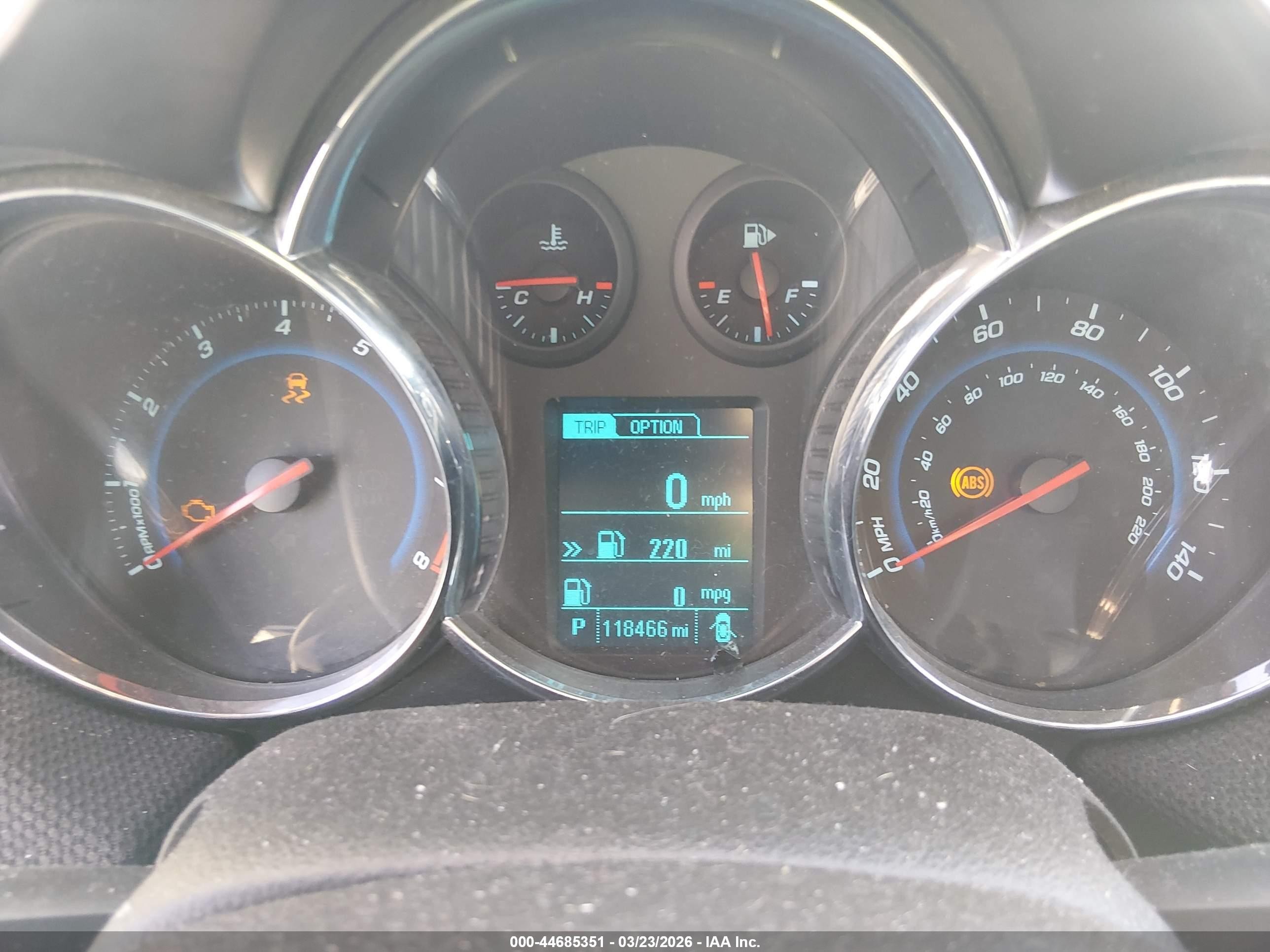 2014 Chevrolet Cruze 1lt Auto Tan vin: 1G1PC5SB9E7235652