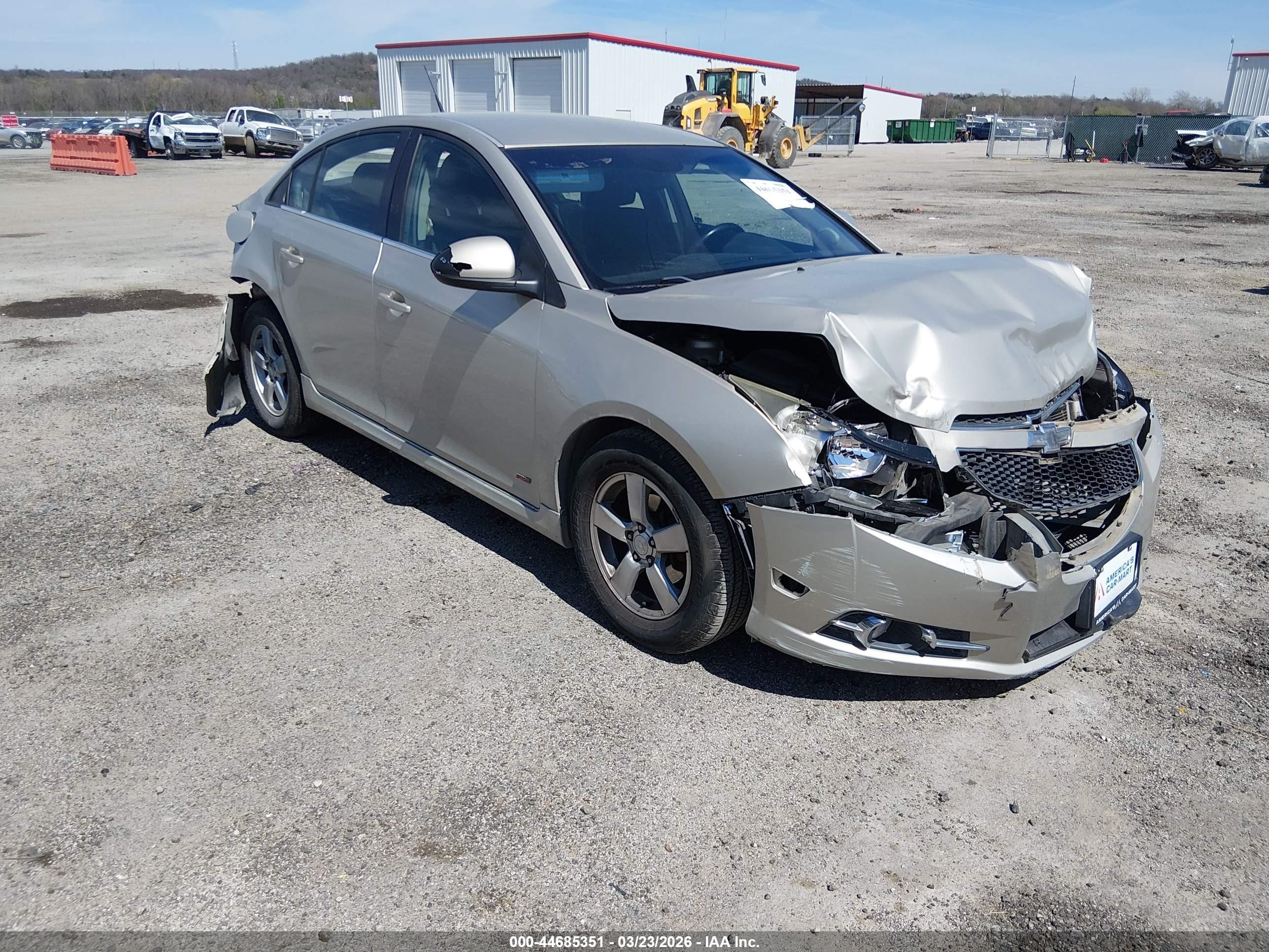 2014 Chevrolet Cruze 1lt Auto Tan vin: 1G1PC5SB9E7235652