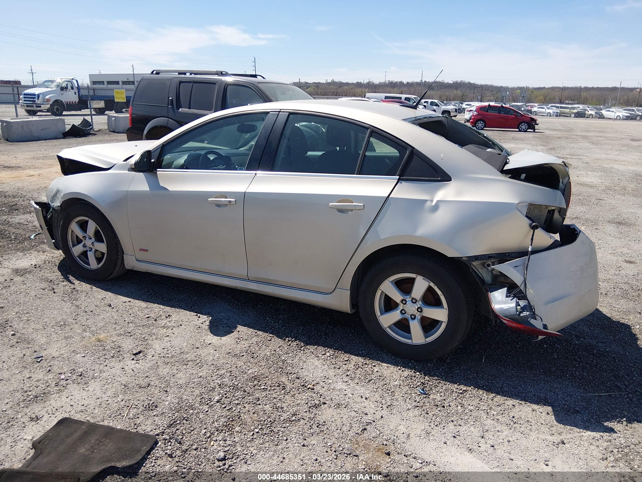 2014 Chevrolet Cruze 1lt Auto Tan vin: 1G1PC5SB9E7235652
