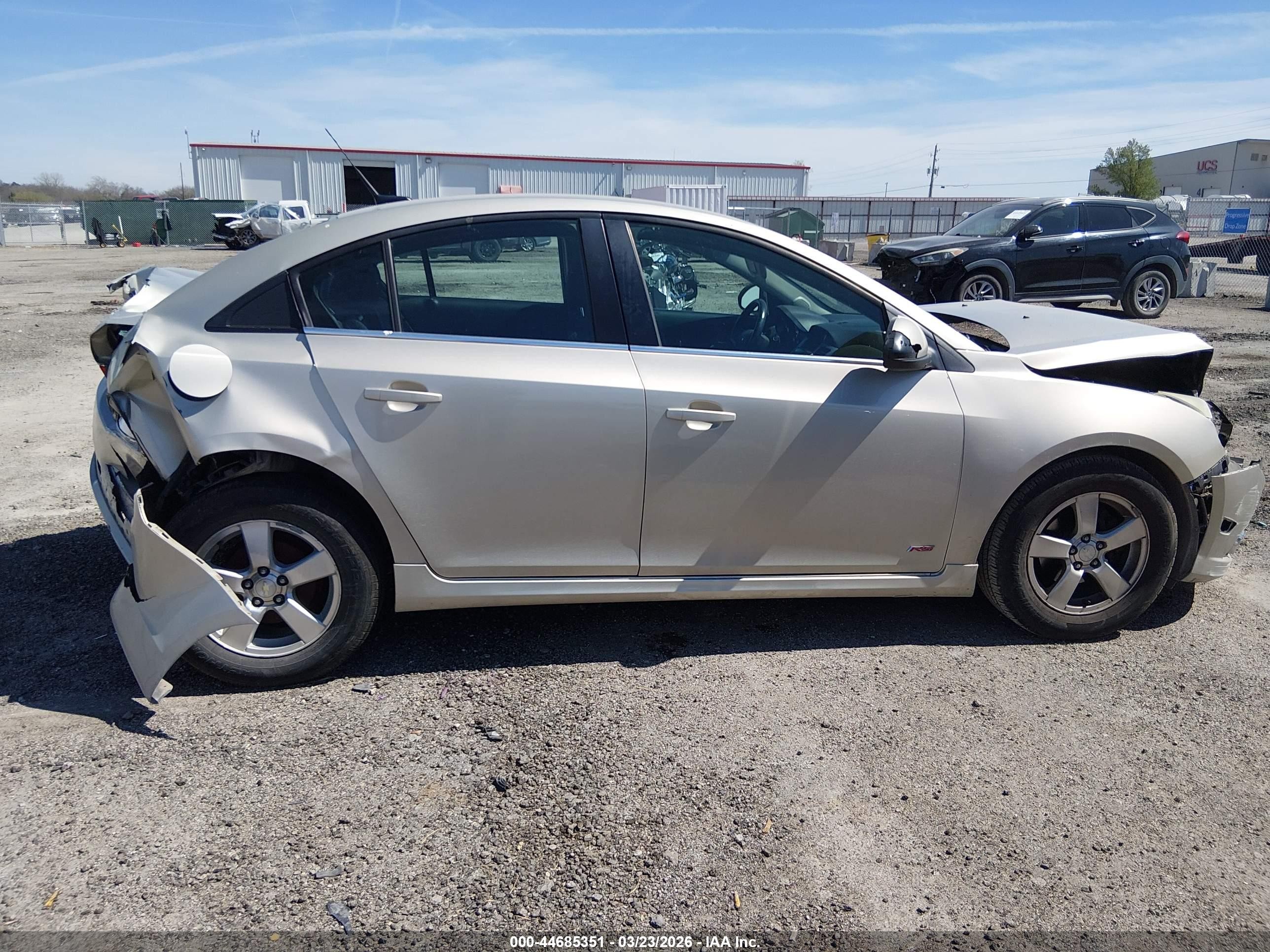 2014 Chevrolet Cruze 1lt Auto Tan vin: 1G1PC5SB9E7235652