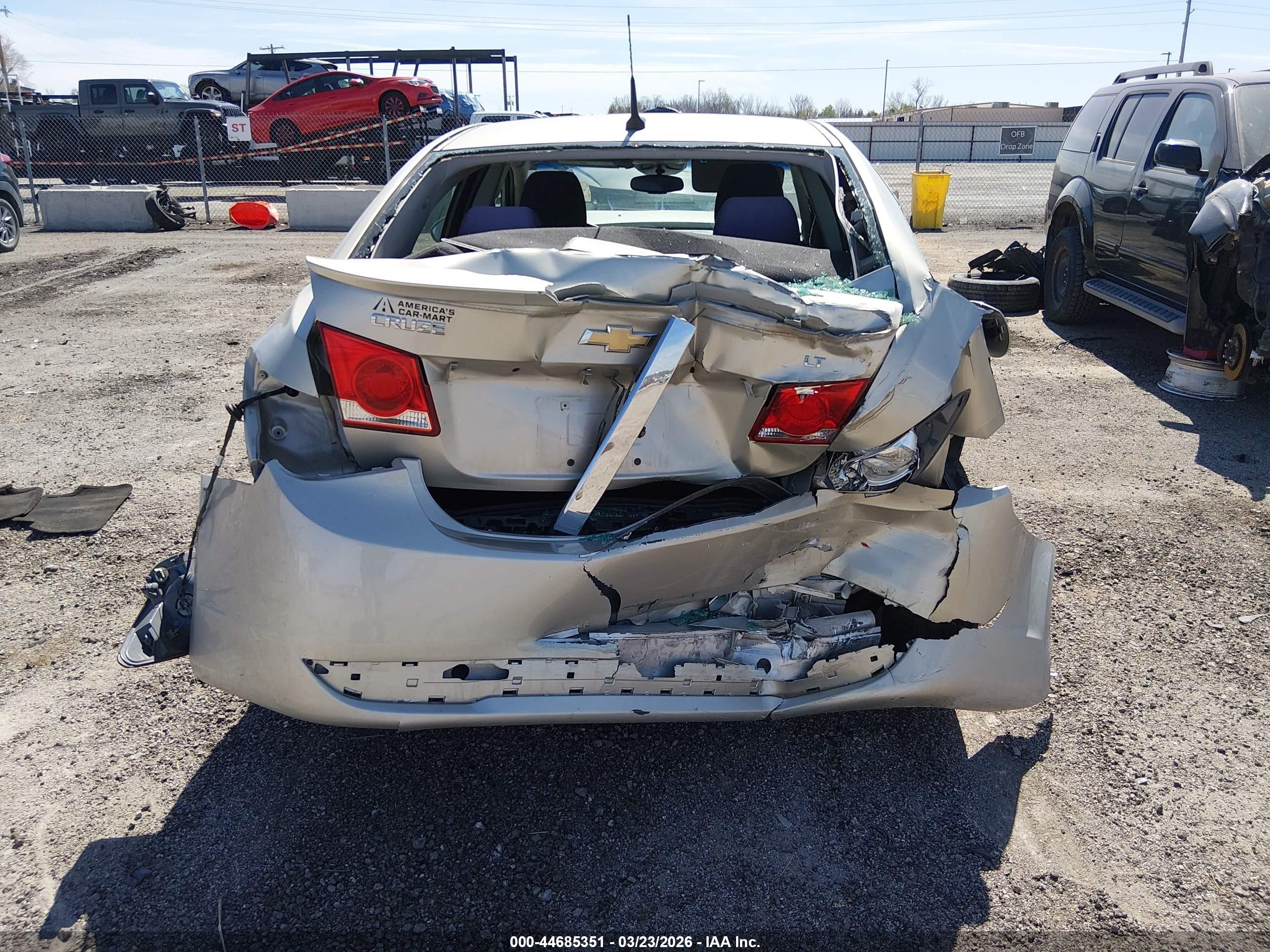 2014 Chevrolet Cruze 1lt Auto Tan vin: 1G1PC5SB9E7235652