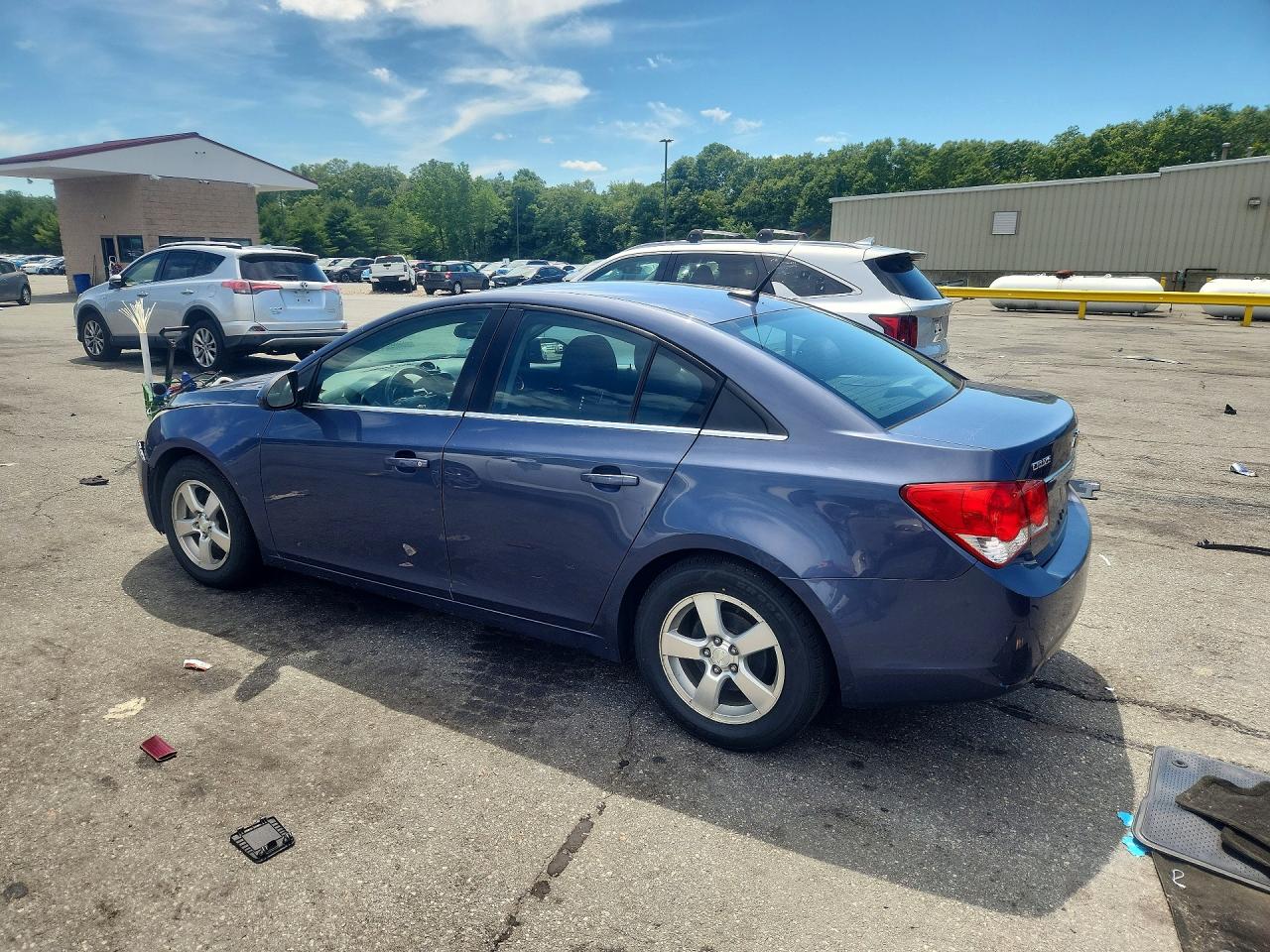 2014 Chevrolet Cruze Lt Blue vin: 1G1PC5SB9E7254217
