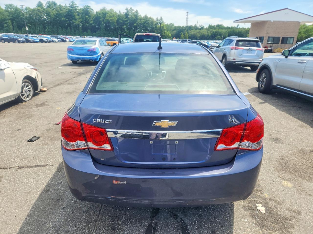 2014 Chevrolet Cruze Lt Blue vin: 1G1PC5SB9E7254217