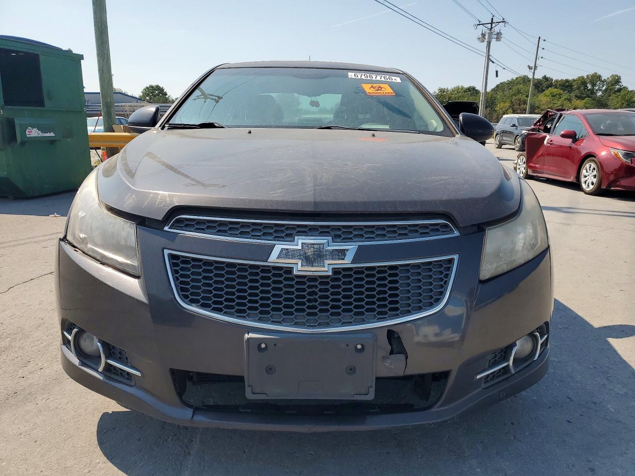 2014 Chevrolet Cruze Lt Charcoal vin: 1G1PC5SB9E7265122
