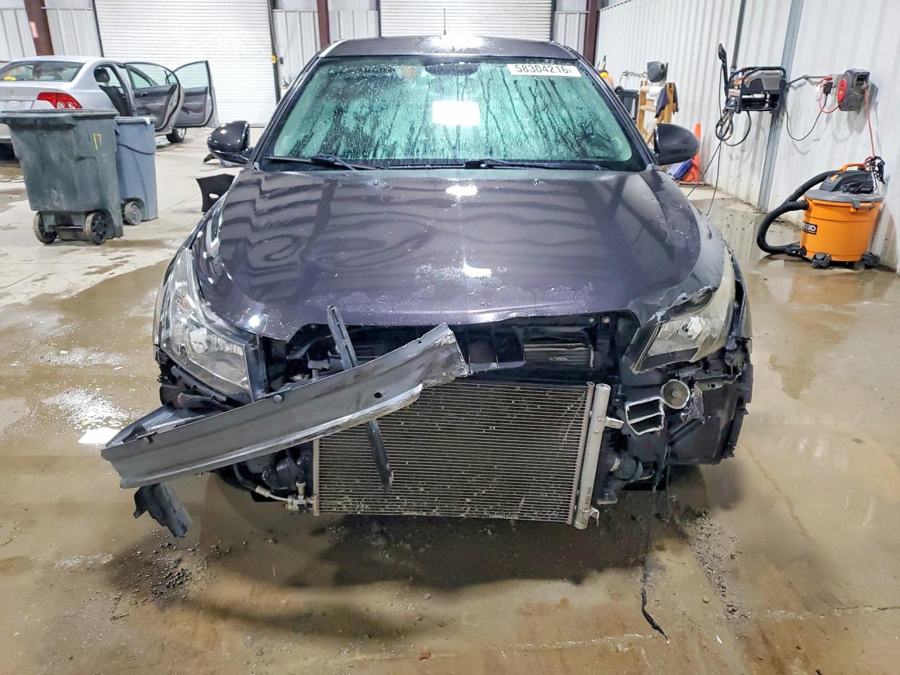 2014 Chevrolet Cruze Lt Gray vin: 1G1PC5SB9E7288223