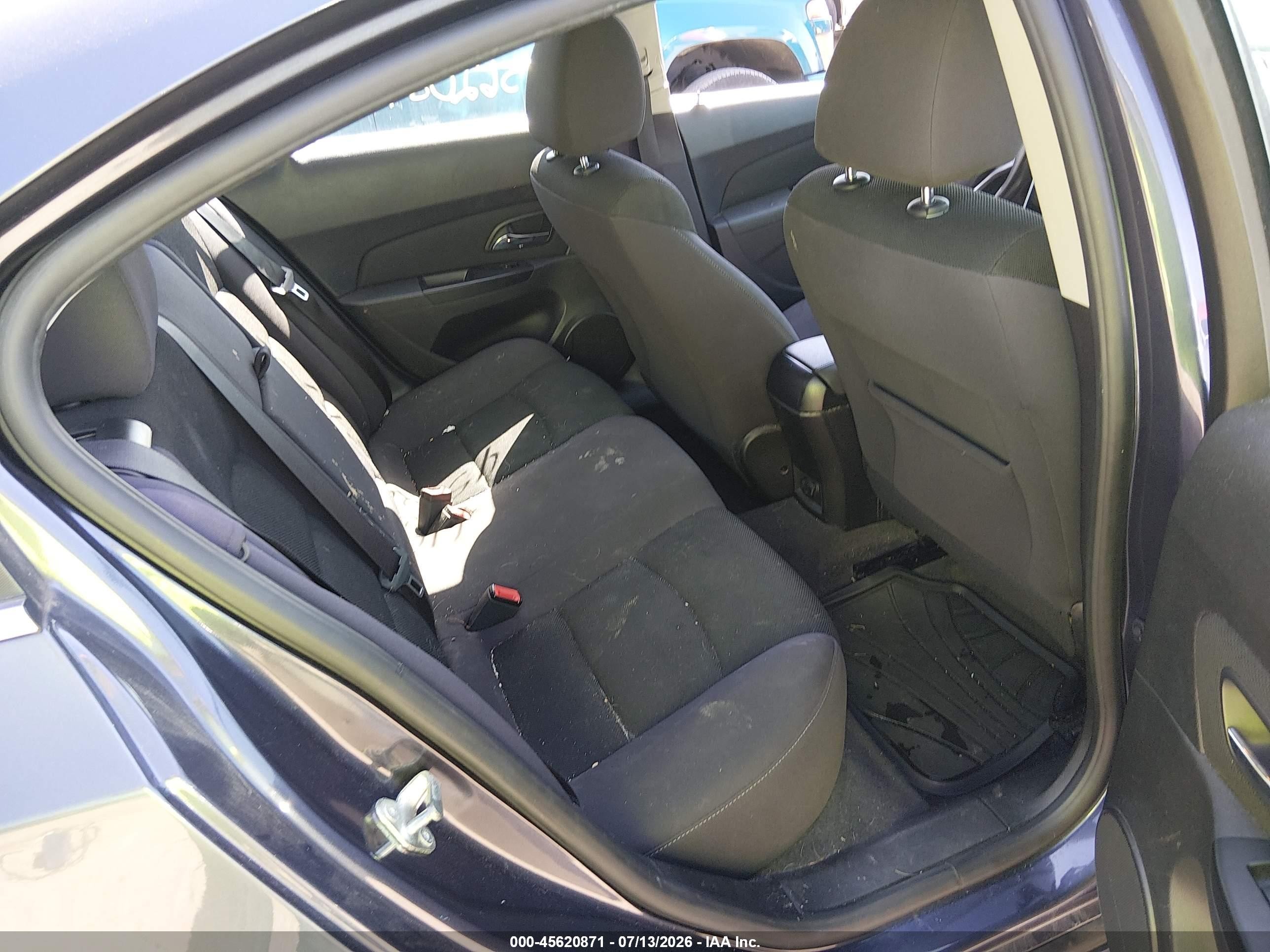 2014 Chevrolet Cruze 1lt Auto Blue vin: 1G1PC5SB9E7290859