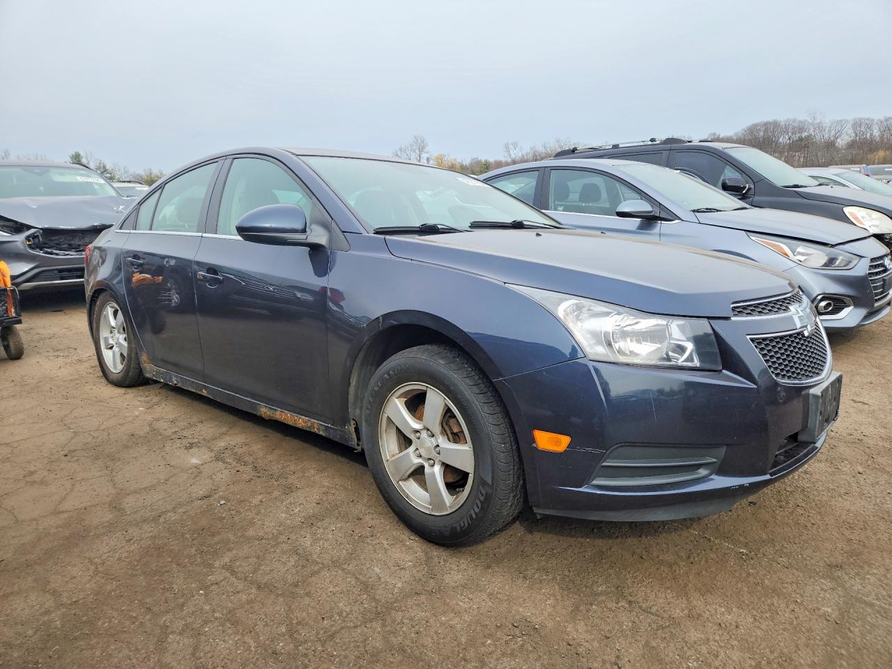 2014 Chevrolet Cruze Lt Blue vin: 1G1PC5SB9E7367441