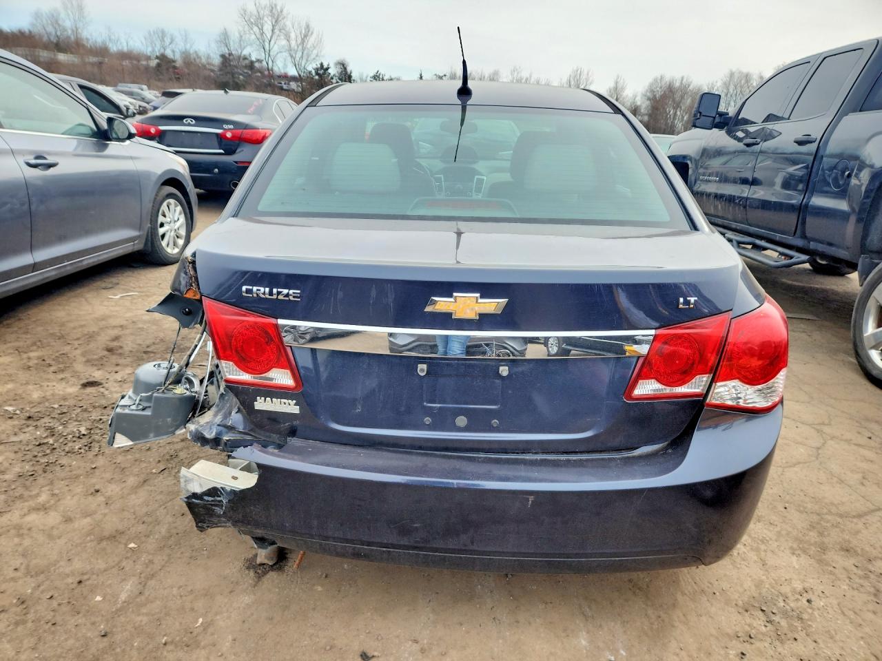 2014 Chevrolet Cruze Lt Blue vin: 1G1PC5SB9E7367441