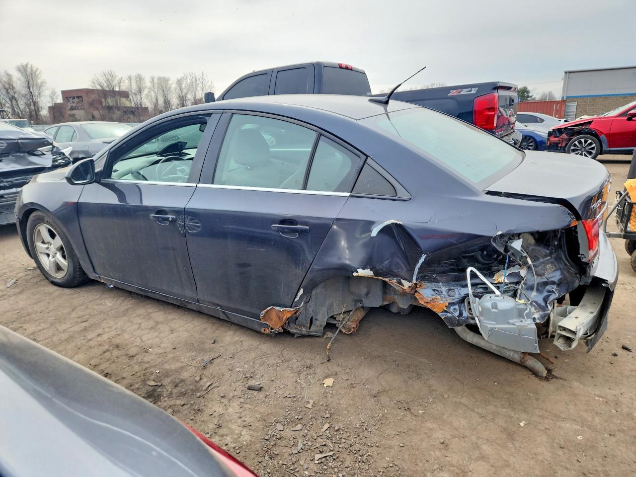 2014 Chevrolet Cruze Lt Blue vin: 1G1PC5SB9E7367441