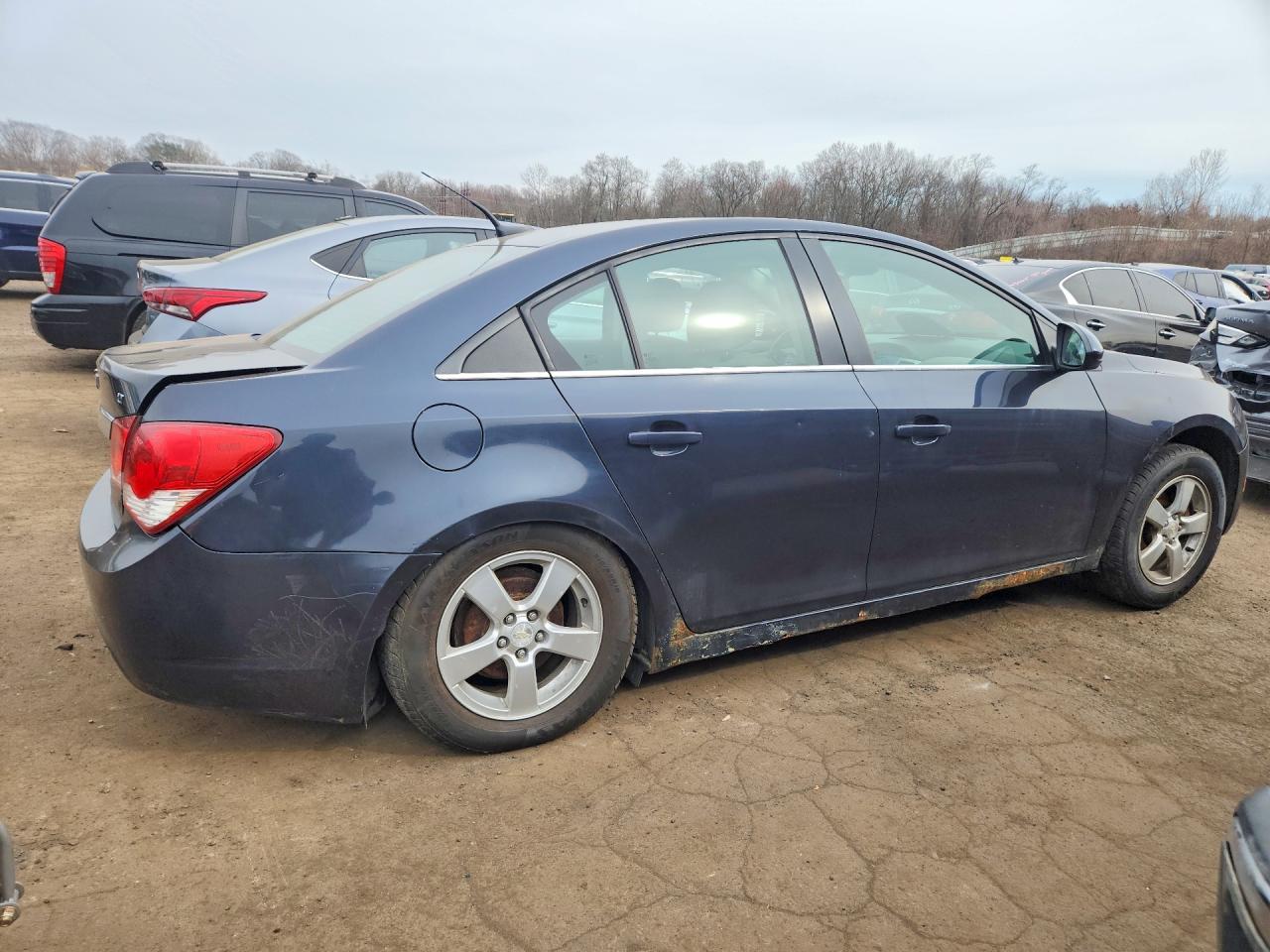 2014 Chevrolet Cruze Lt Blue vin: 1G1PC5SB9E7367441