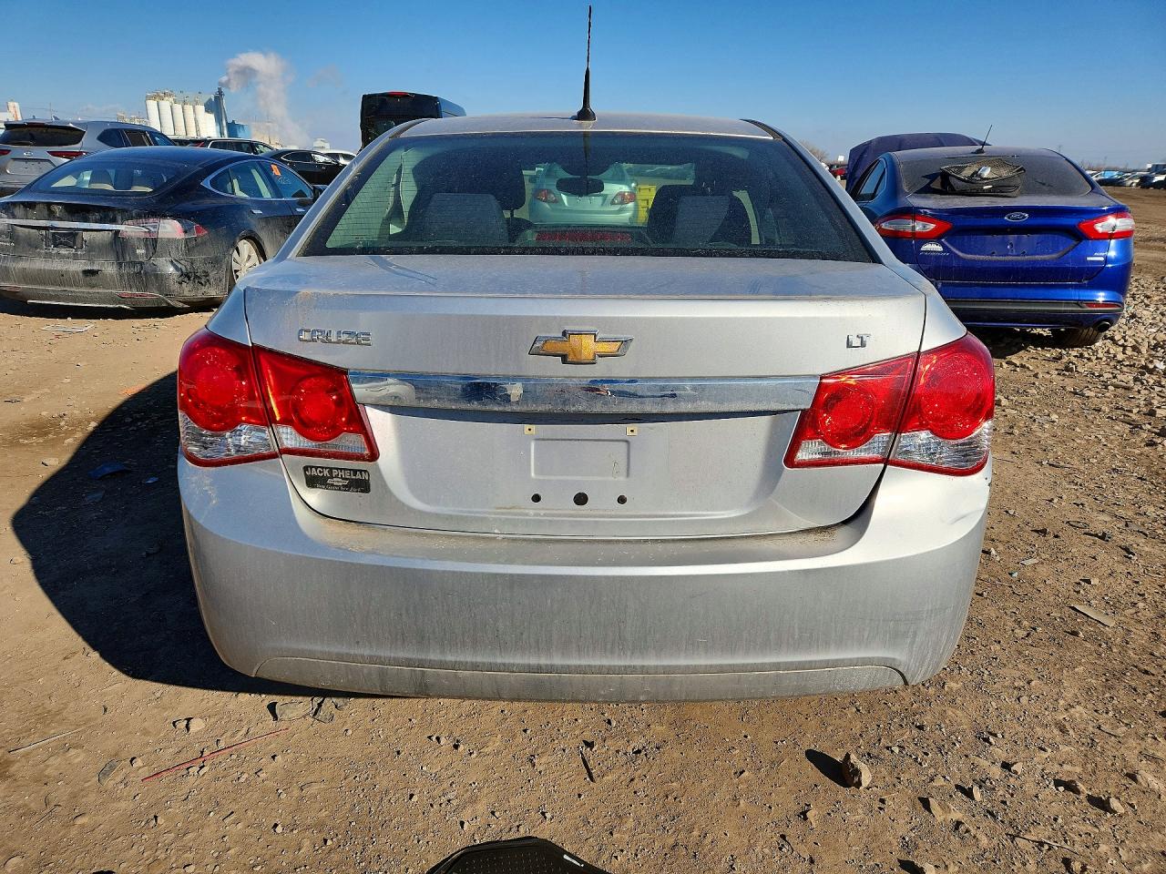 2014 Chevrolet Cruze Lt Silver vin: 1G1PC5SB9E7384465