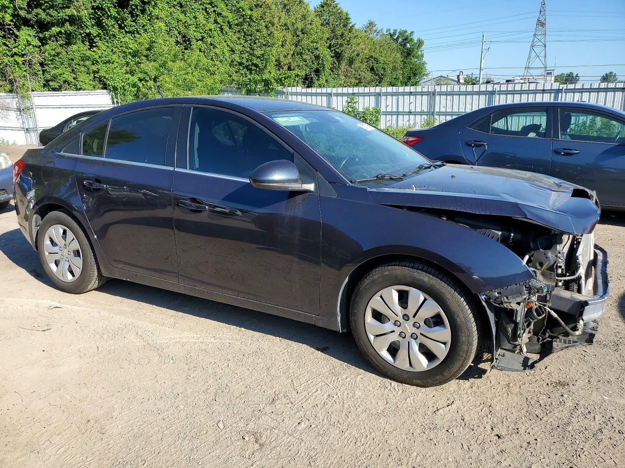 2014 Chevrolet Cruze Lt Black vin: 1G1PC5SB9E7401507