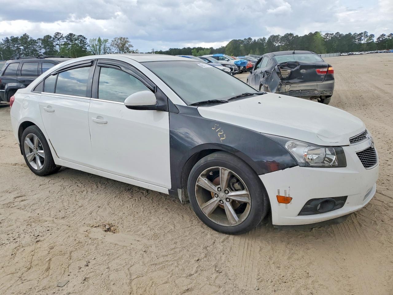 2014 Chevrolet Cruze Lt Белый vin: 1G1PC5SB9E7402317