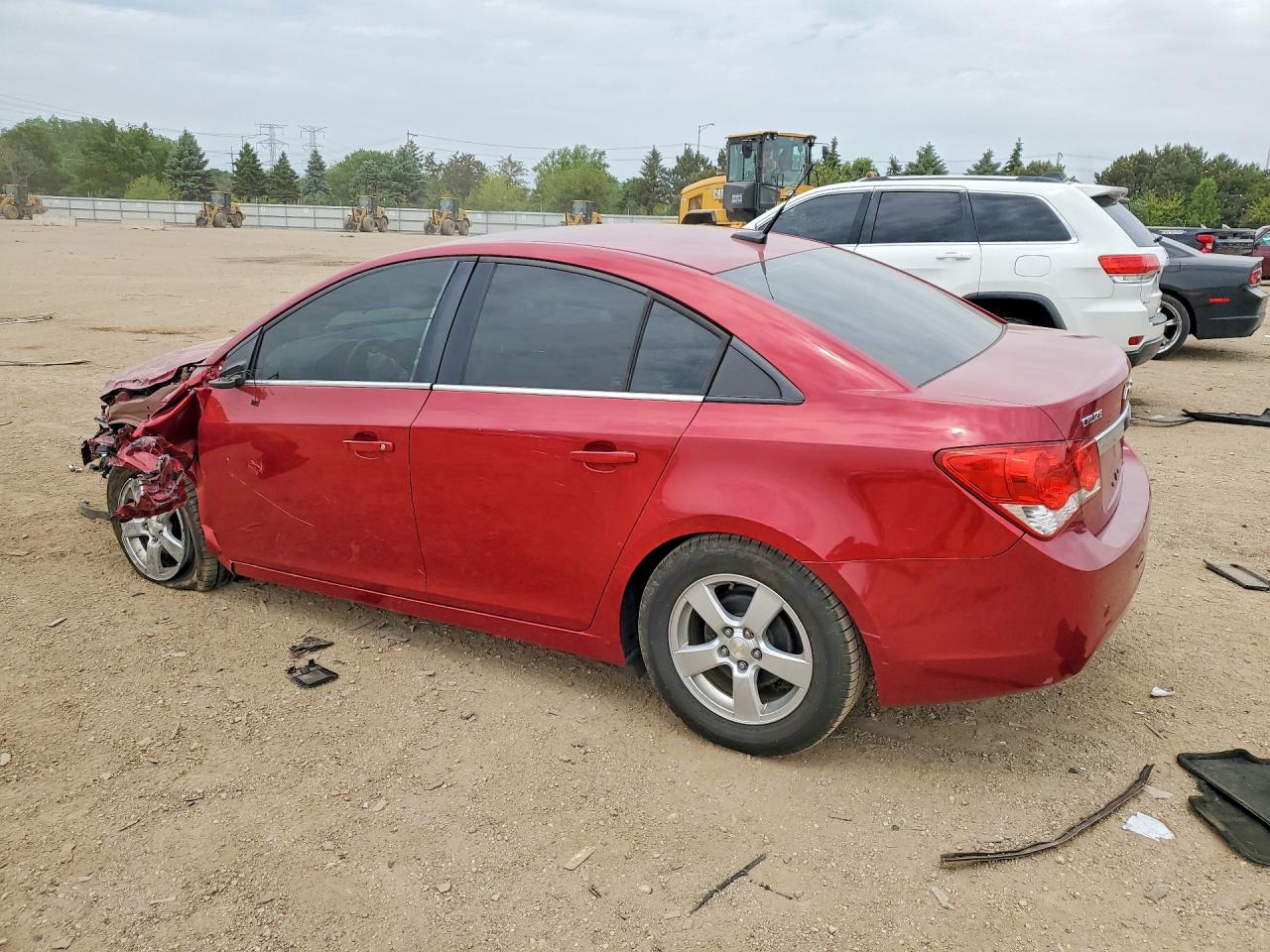 2014 Chevrolet Cruze Lt Red vin: 1G1PC5SB9E7408554