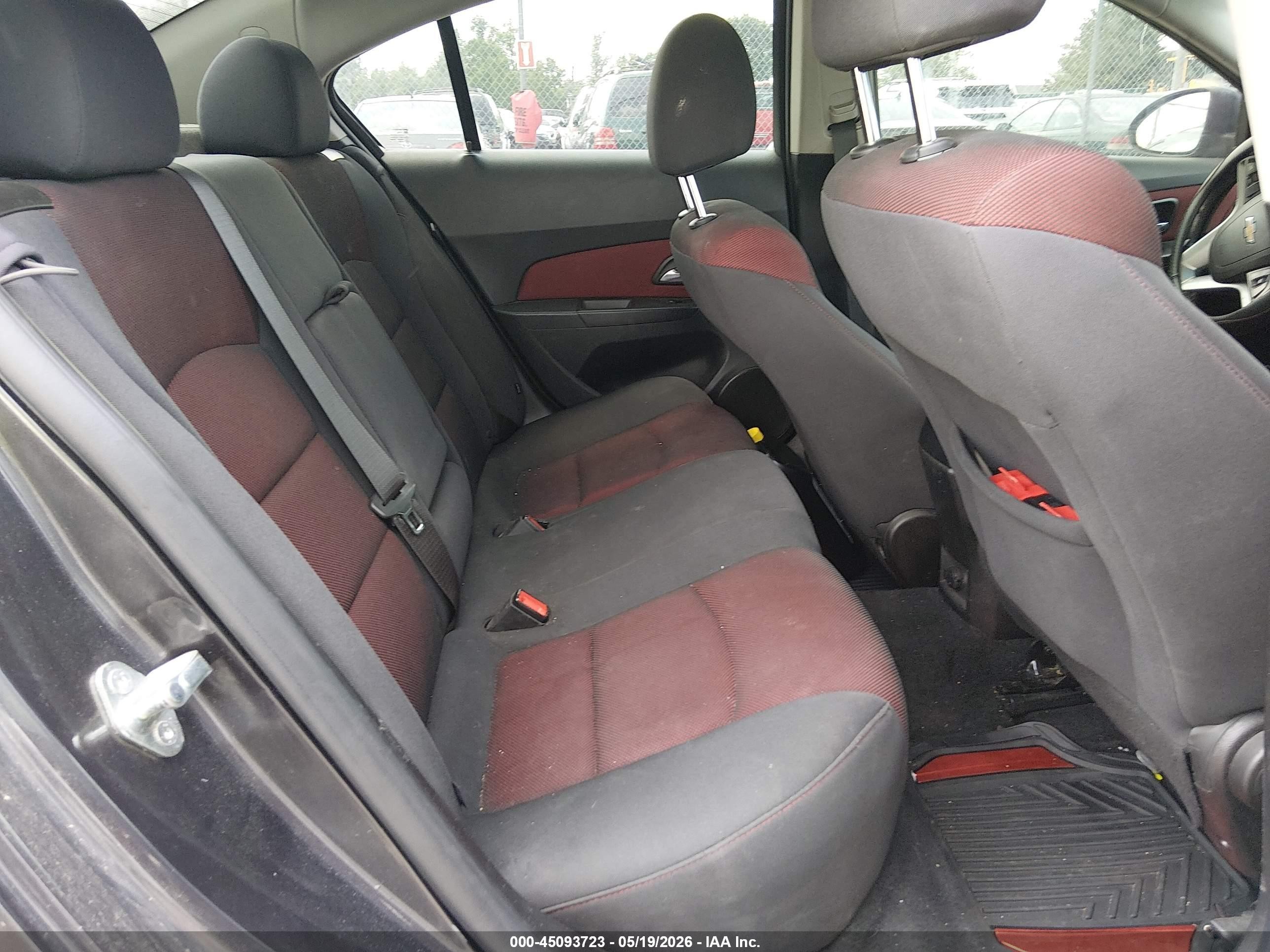 2014 Chevrolet Cruze 1lt Auto Черный vin: 1G1PC5SB9E7417979