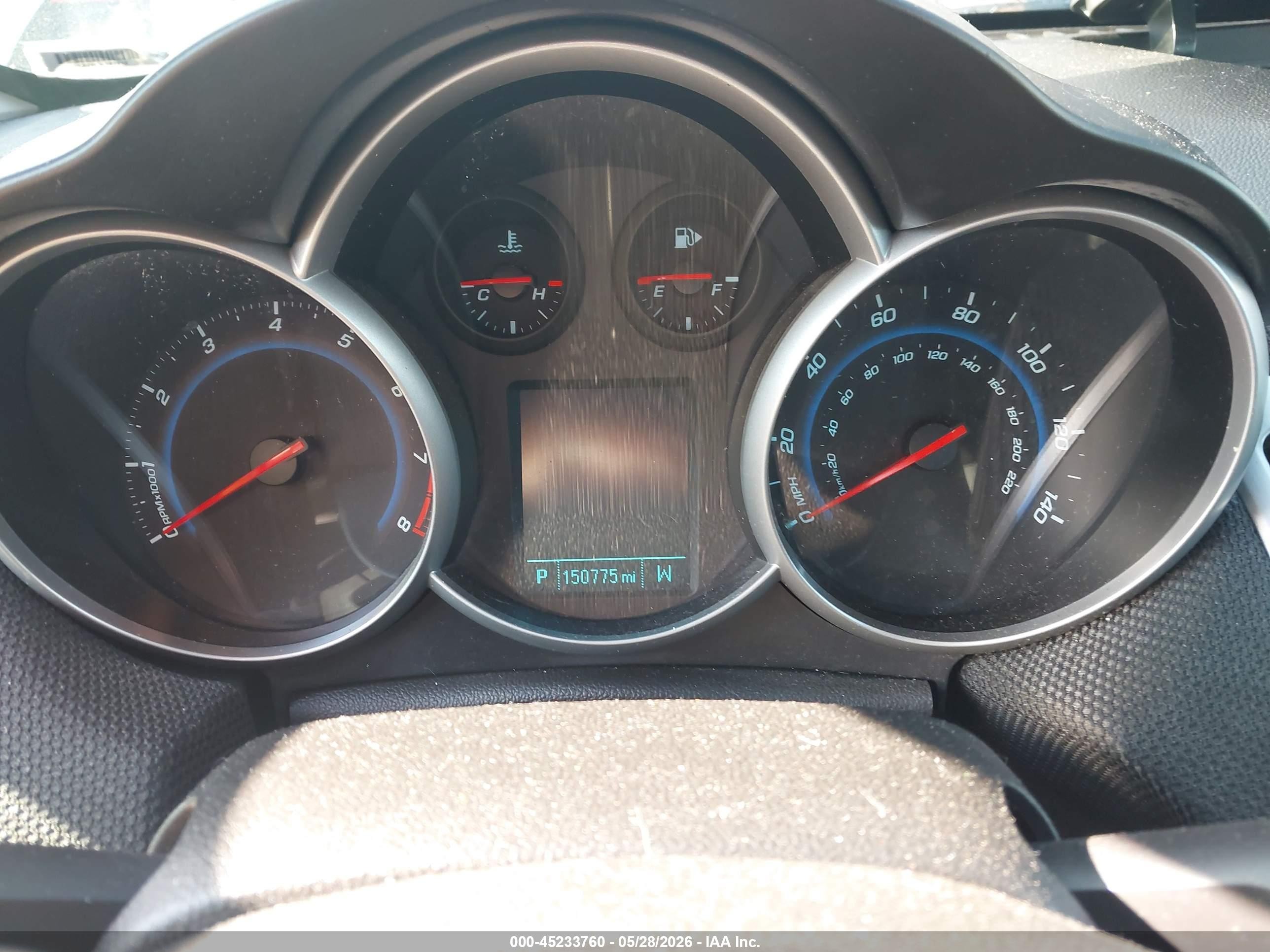 2014 Chevrolet Cruze 1lt Auto Green vin: 1G1PC5SB9E7431347