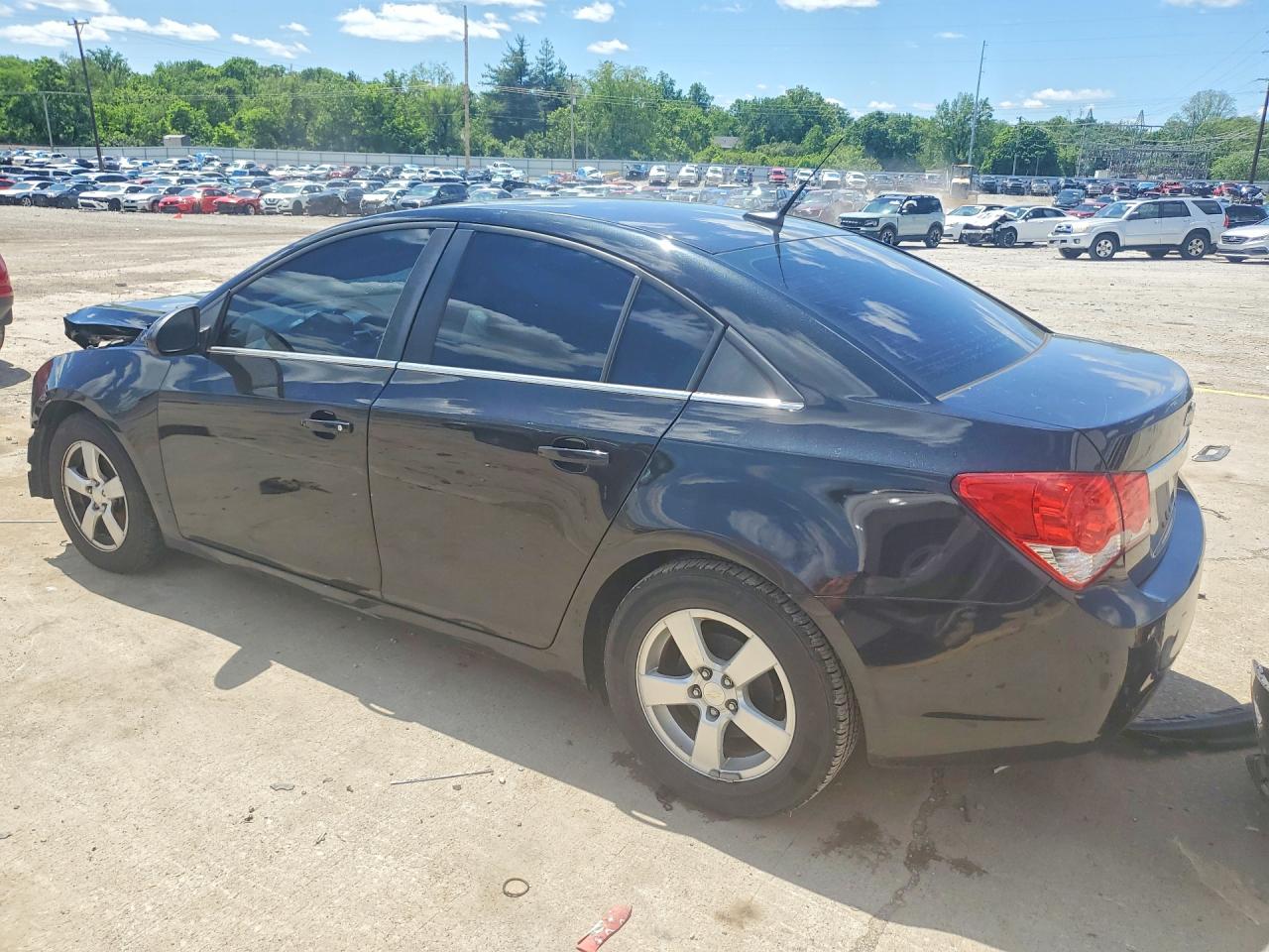 2014 Chevrolet Cruze Lt Black vin: 1G1PC5SB9E7435267