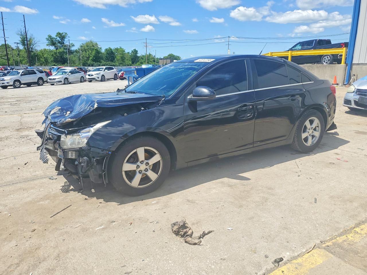2014 Chevrolet Cruze Lt Black vin: 1G1PC5SB9E7435267