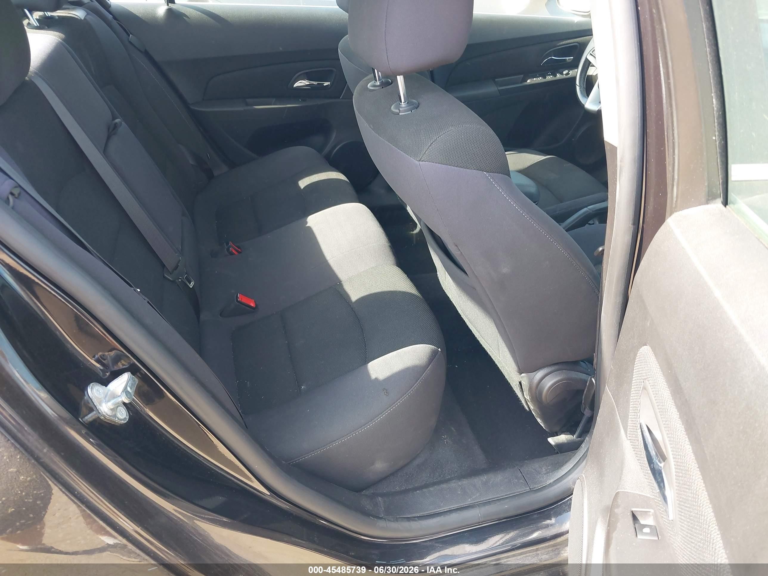 2014 Chevrolet Cruze 1lt Auto Черный vin: 1G1PC5SB9E7435334