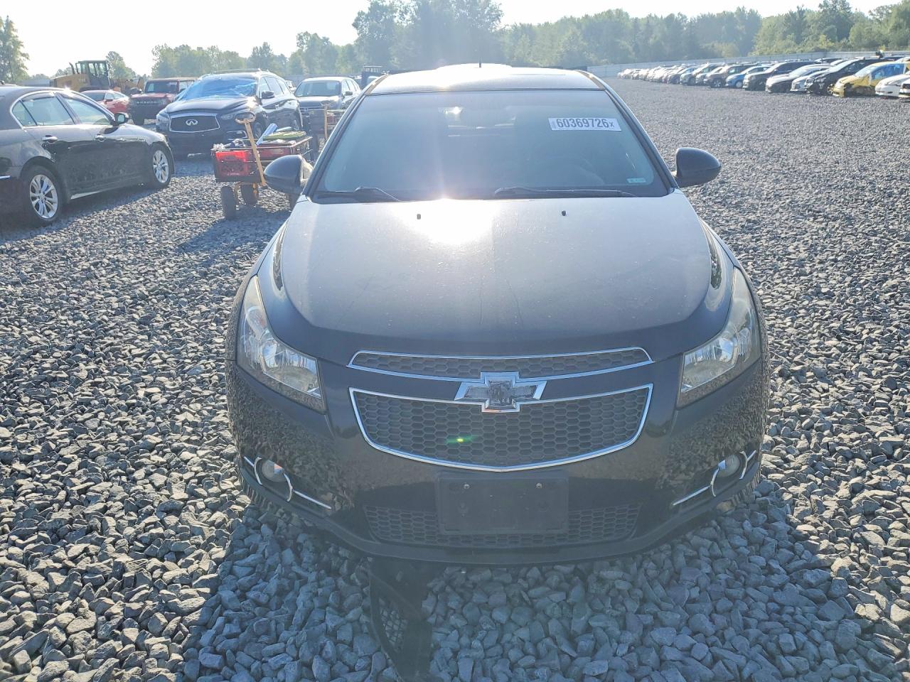 2014 Chevrolet Cruze Lt Black vin: 1G1PC5SB9E7440212