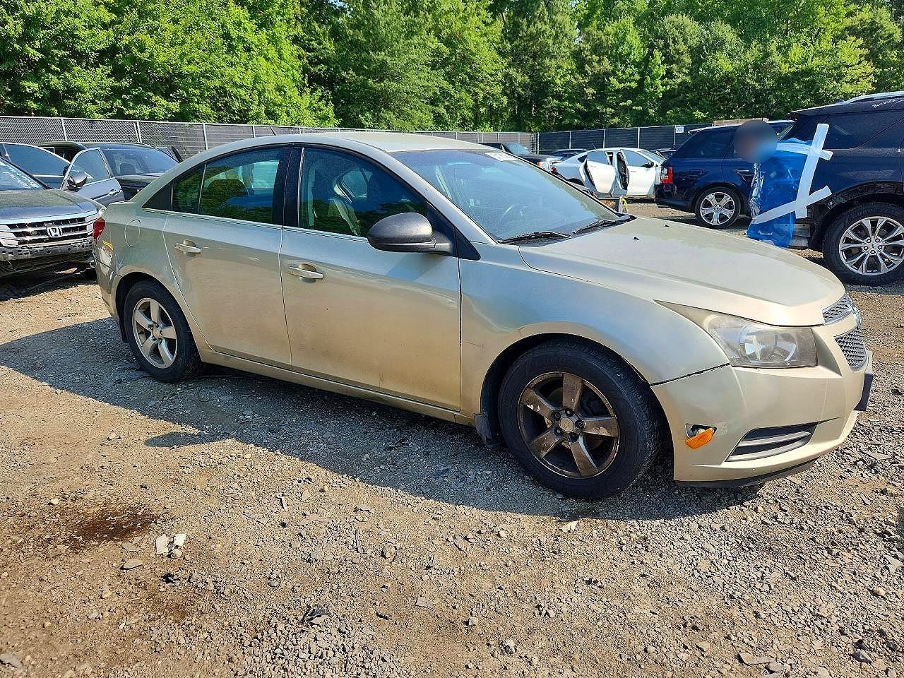 2014 Chevrolet Cruze Lt Silver vin: 1G1PC5SB9E7443059