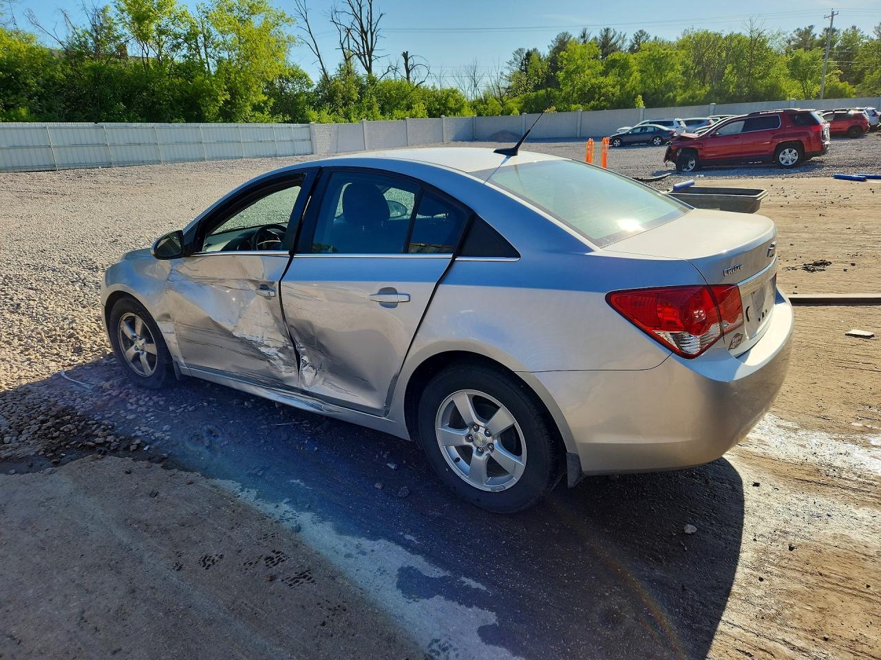 2014 Chevrolet Cruze Lt Silver vin: 1G1PC5SB9E7454322