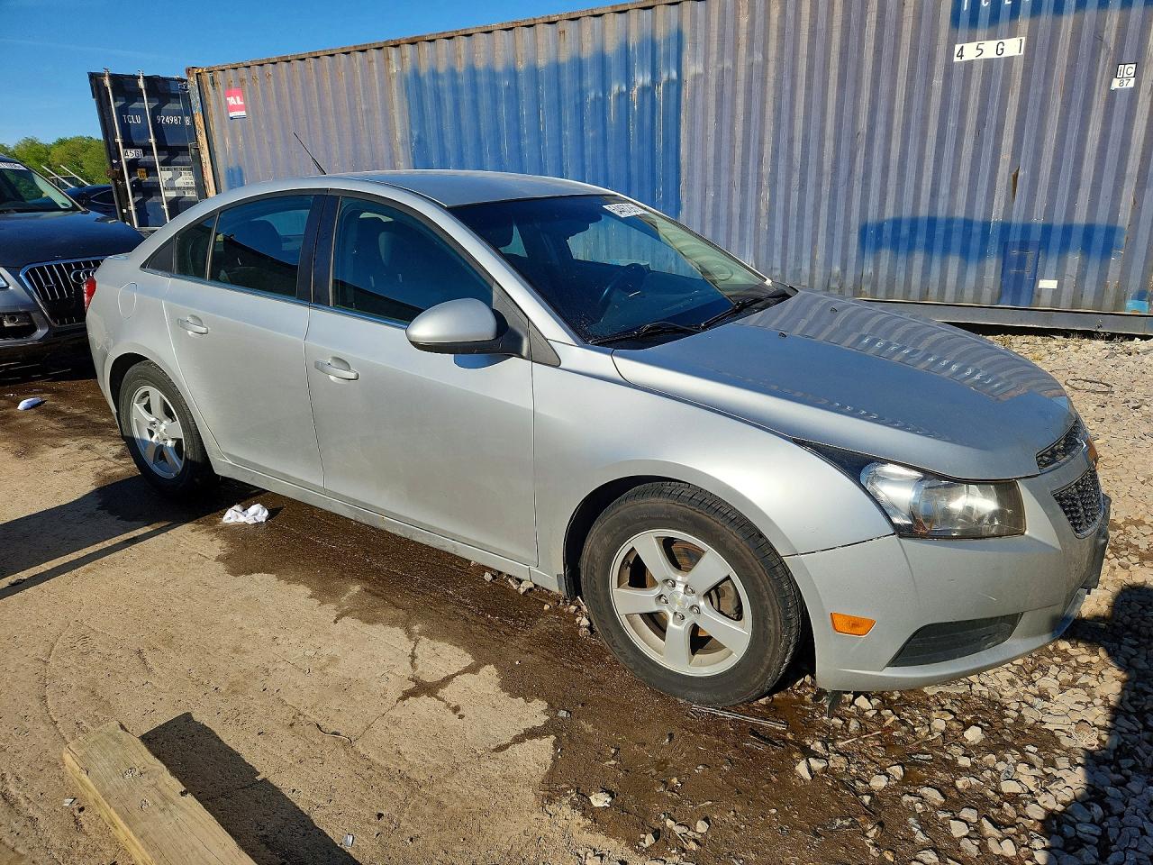 2014 Chevrolet Cruze Lt Silver vin: 1G1PC5SB9E7454322